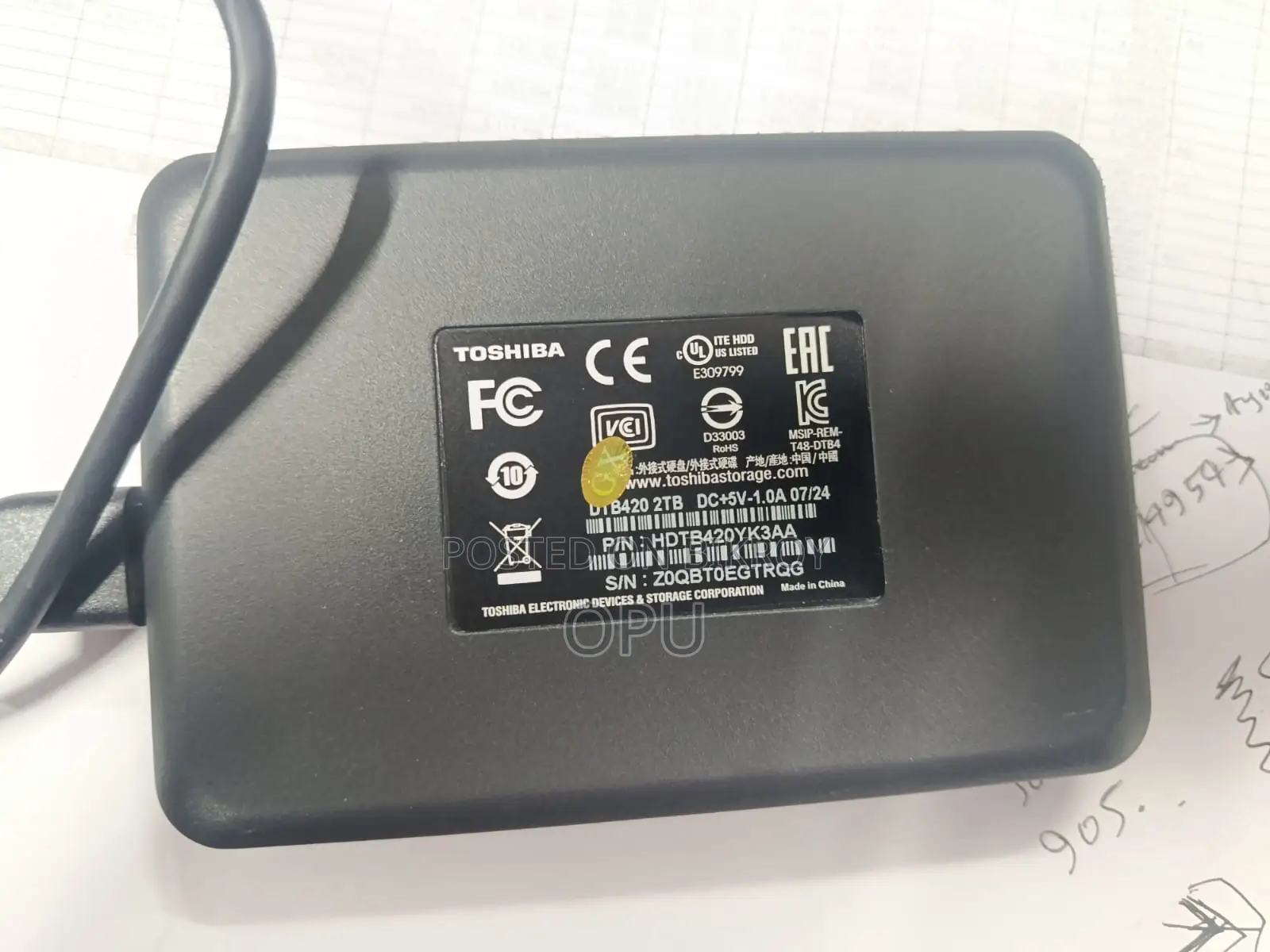 Toshiba 2TB Canvio