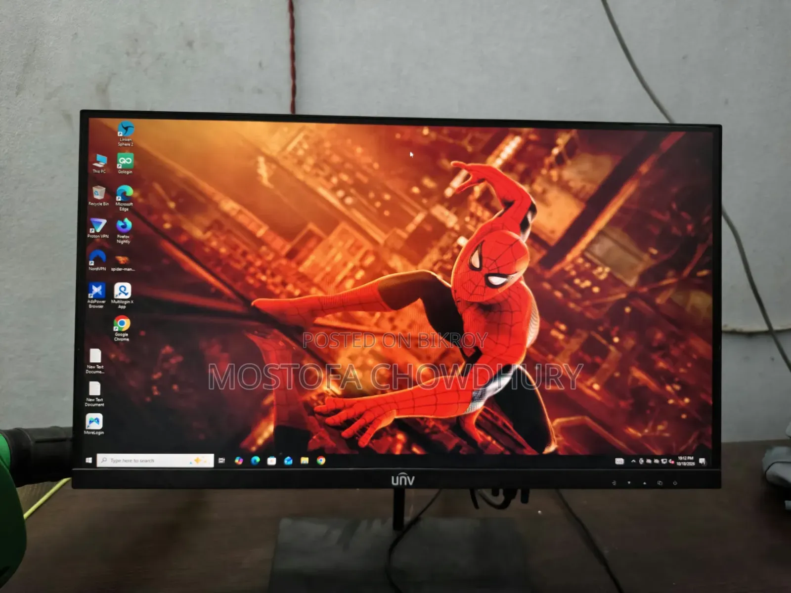 Monitor Sell Post