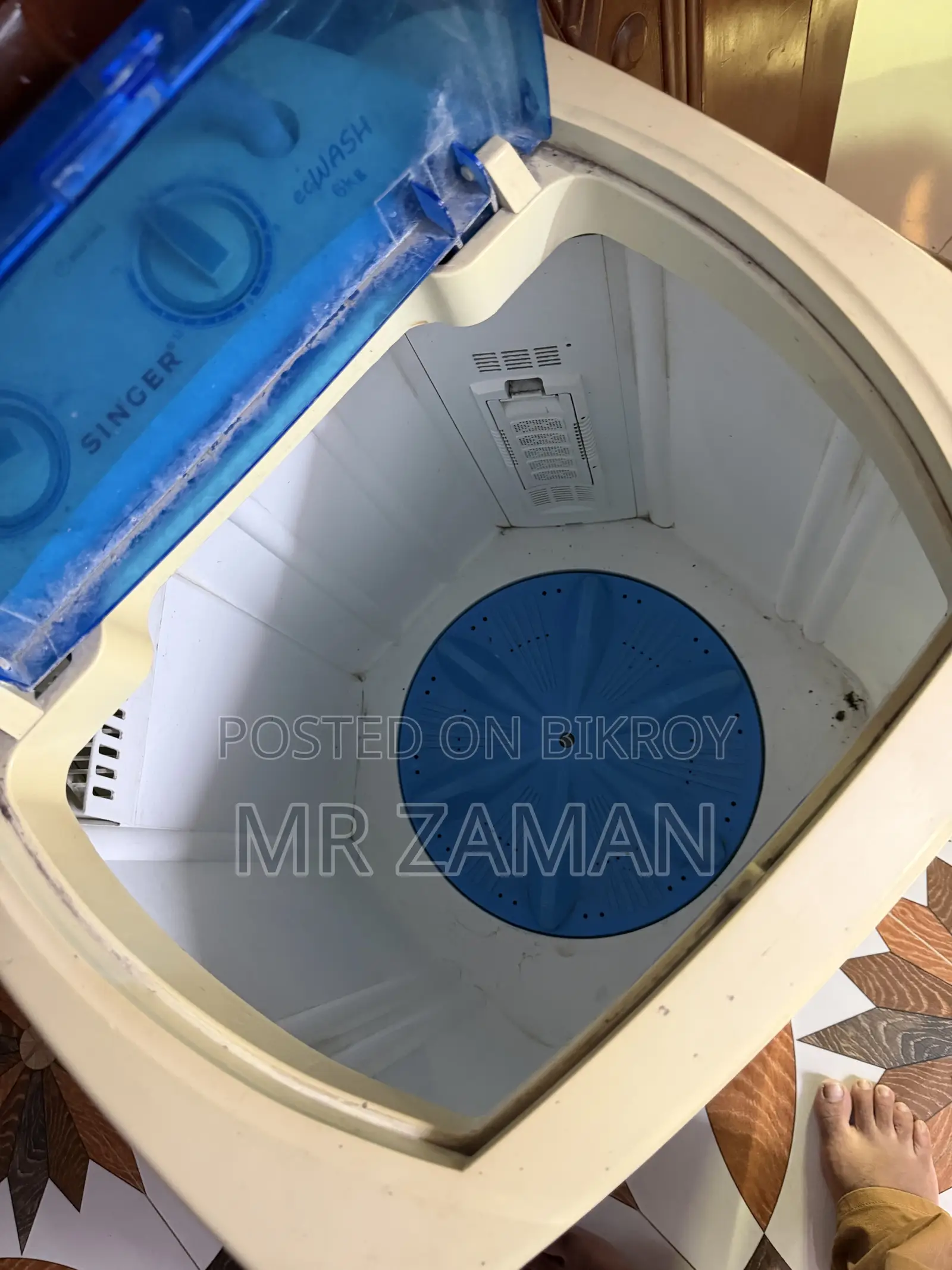 Singer Washing Machine 6 KG Size