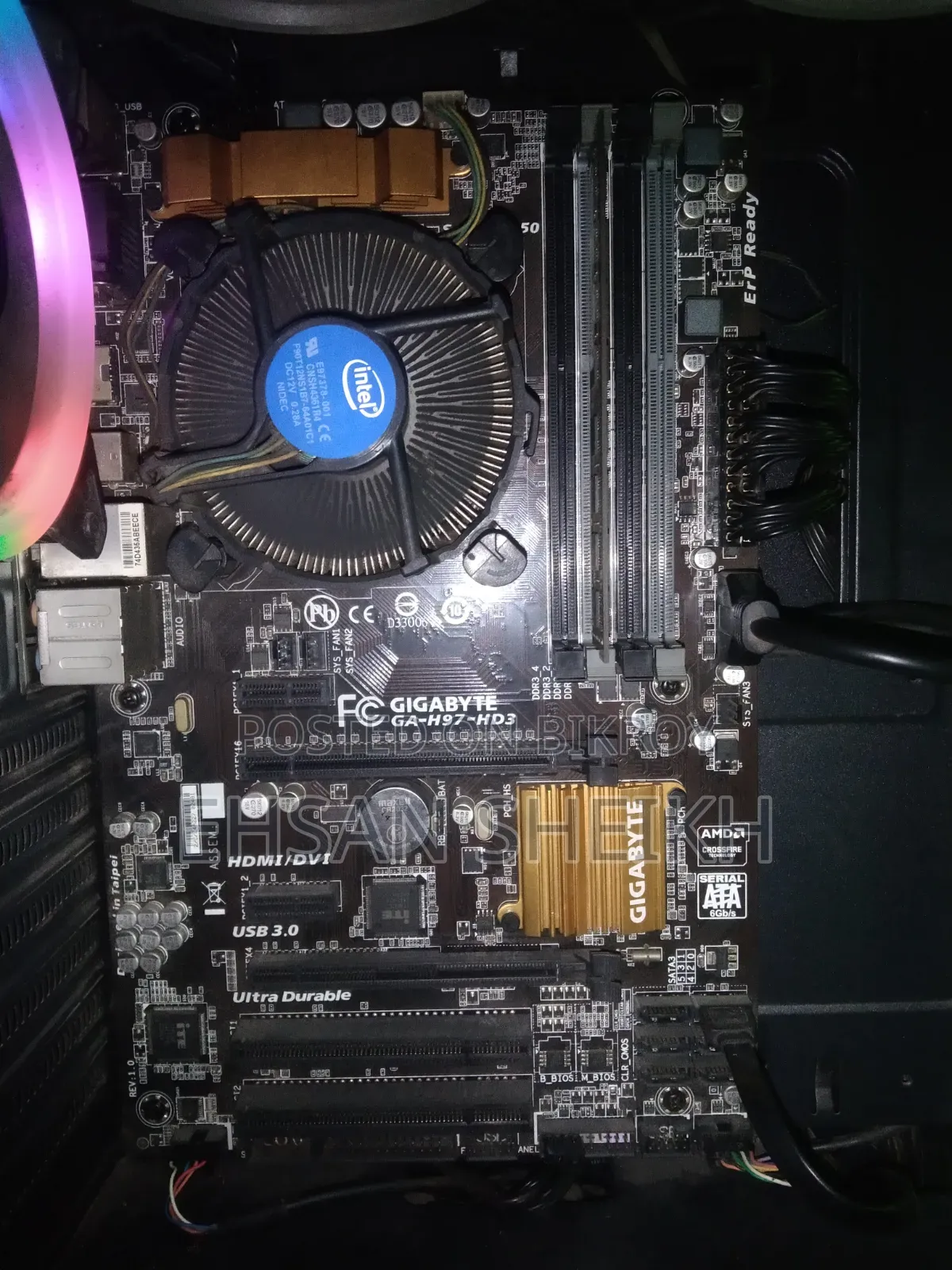 Gigabyte GA-H110MSTX-HD3-ZK 8GB Intel Core i7 SSD 128GB