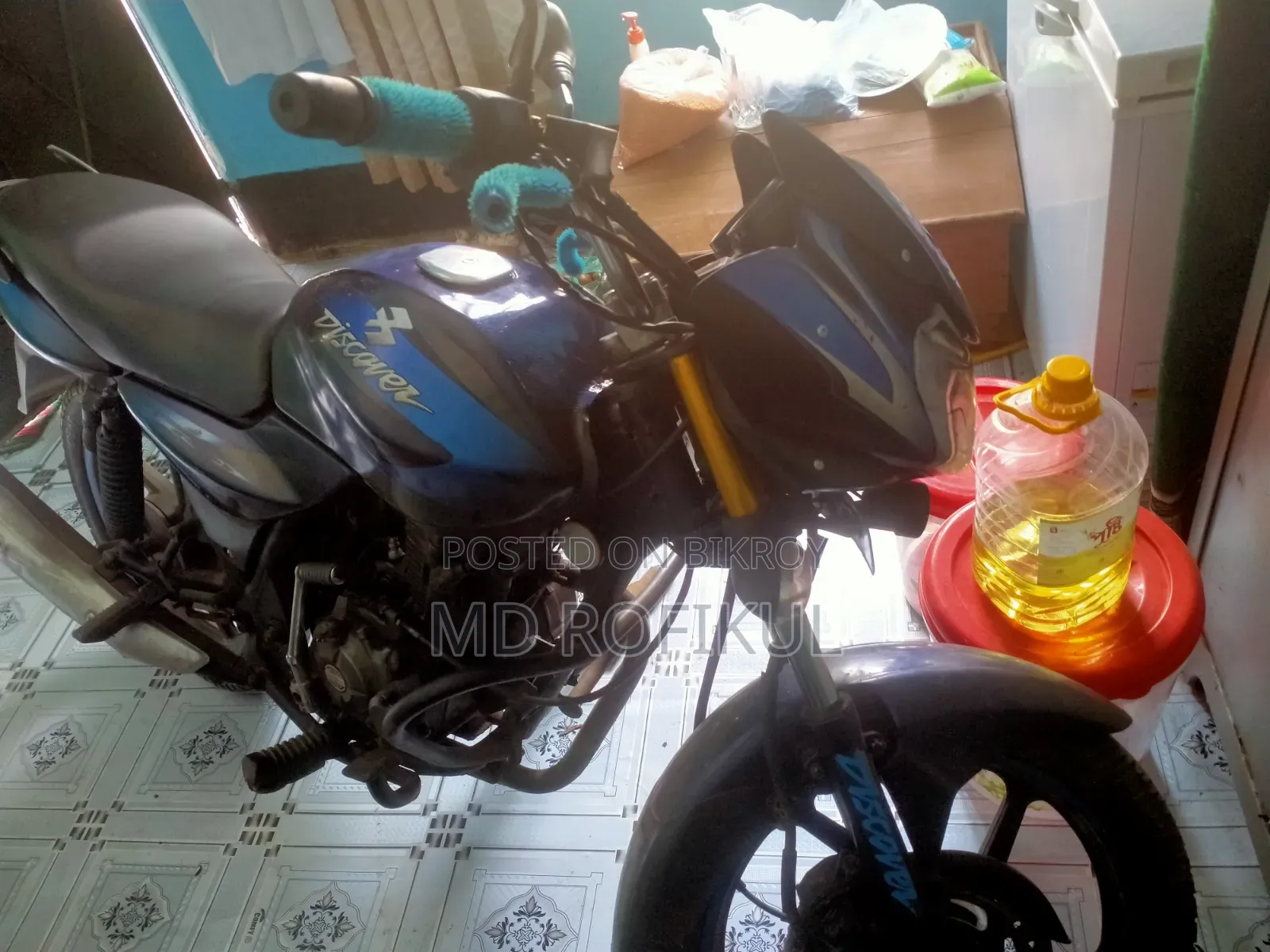Bajaj Discover 150 2016 Blue
