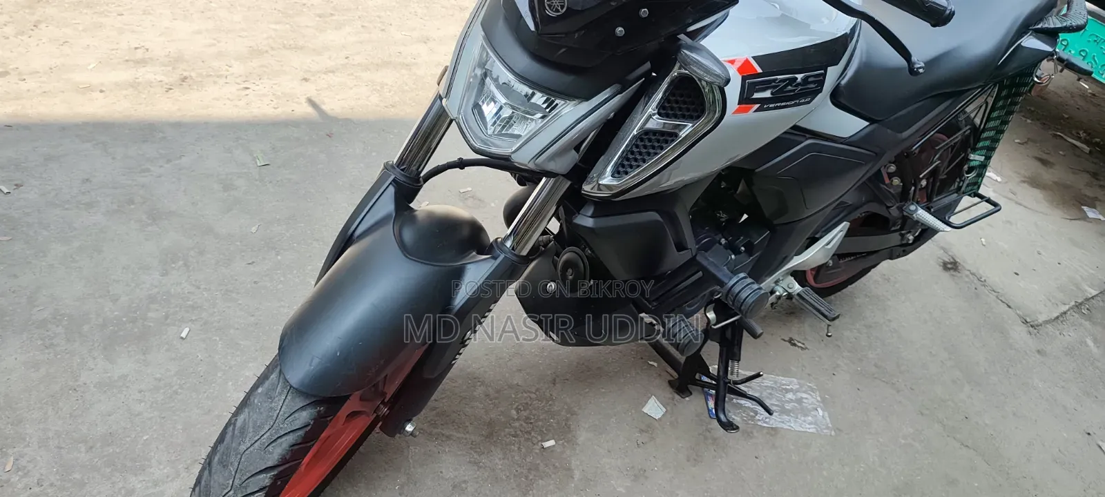 Yamaha FZS V4 2025 White