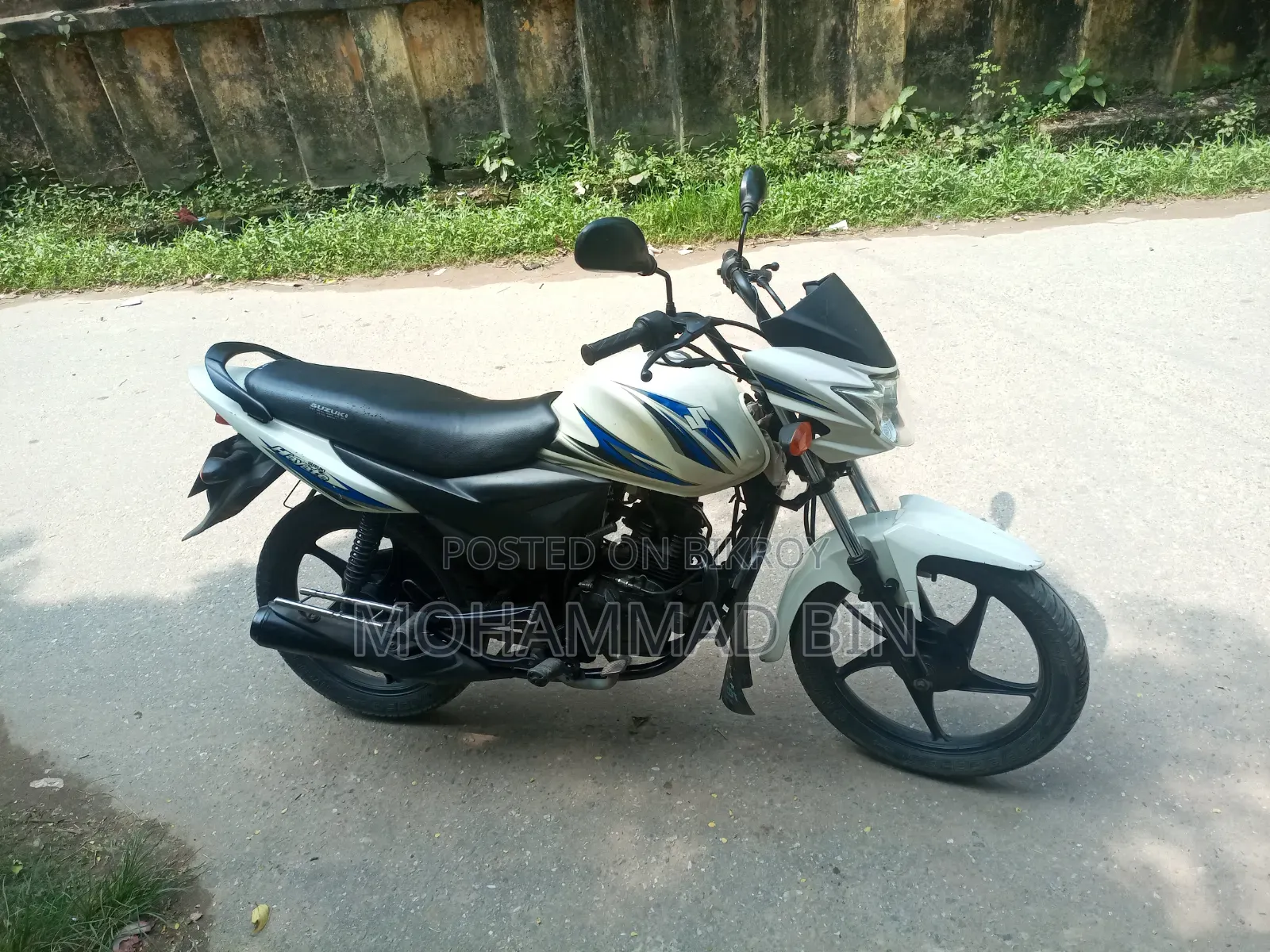 Suzuki Hayate 2015 White