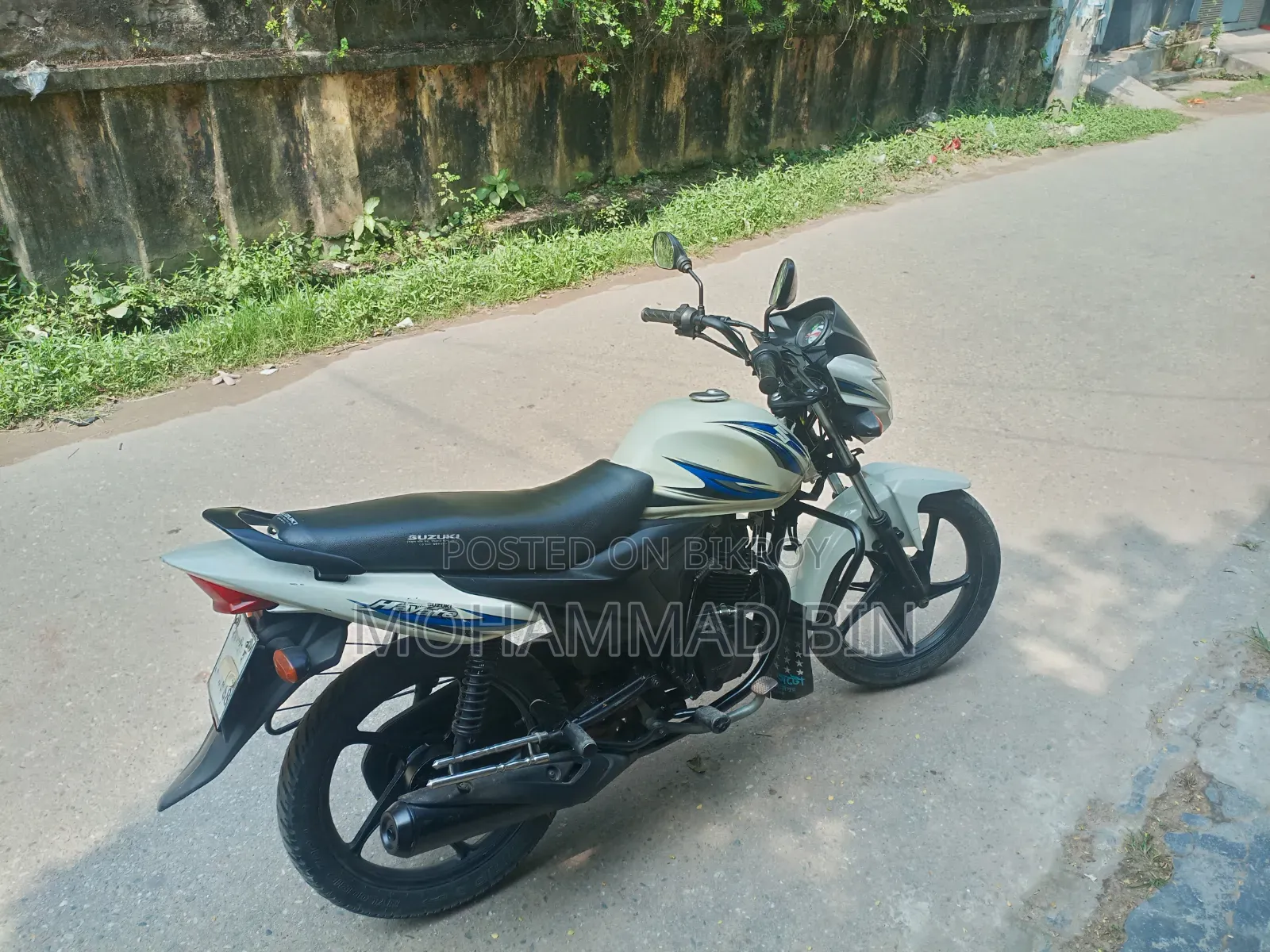 Suzuki Hayate 2015 White