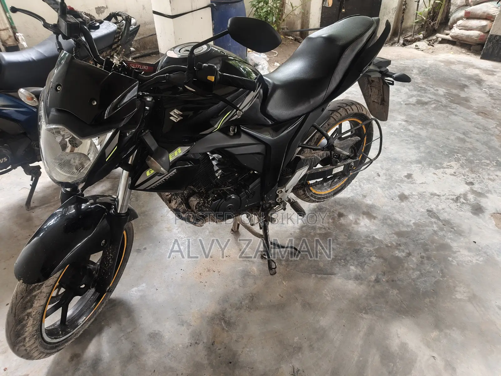 Suzuki Gixxer 2022 Black