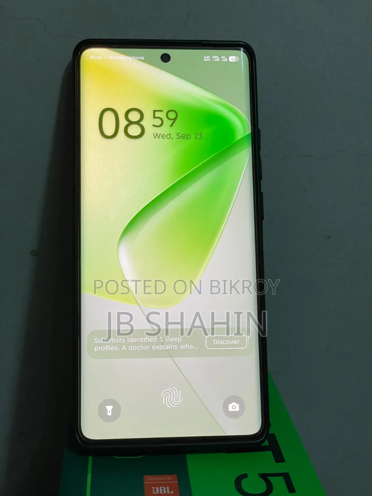 ইনফিনিক্স হট ৫০ প্রো+ ৪জি ২৫৬ জিবি সিলভার