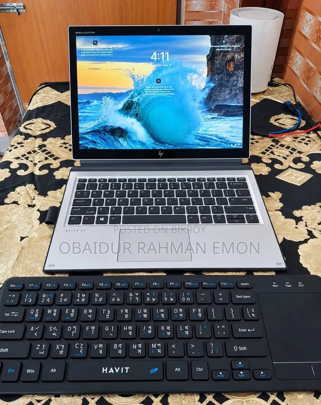 Laptop HP Elite X2 1012 16GB Intel Core i5 SSD 256GB