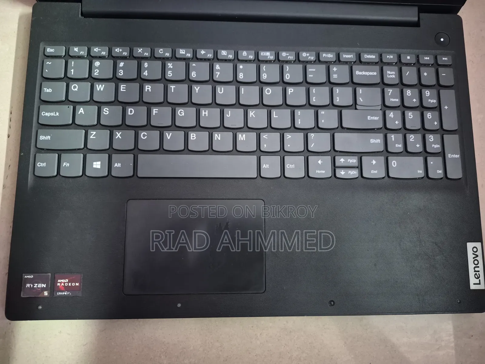 Lenovo Laptop 8GB AMD Ryzen 5 1TB HDD