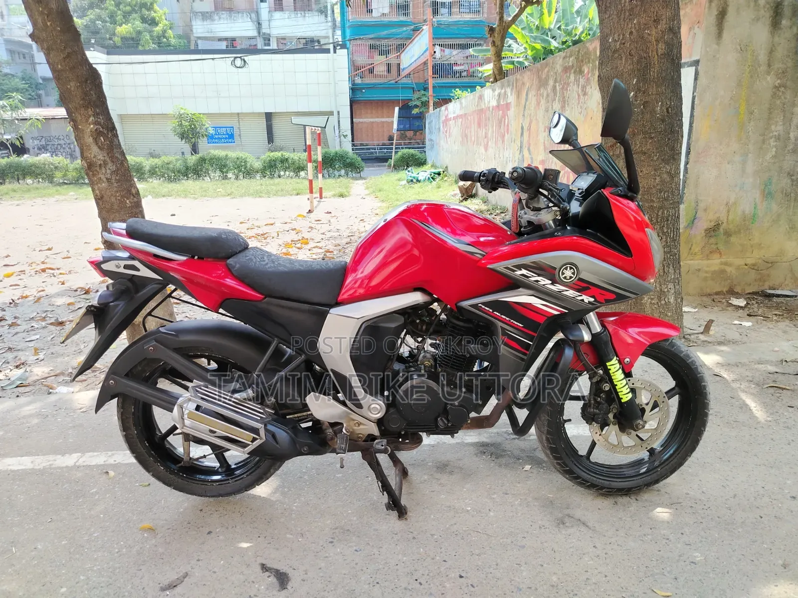 Yamaha Fazer V2 2017 Red