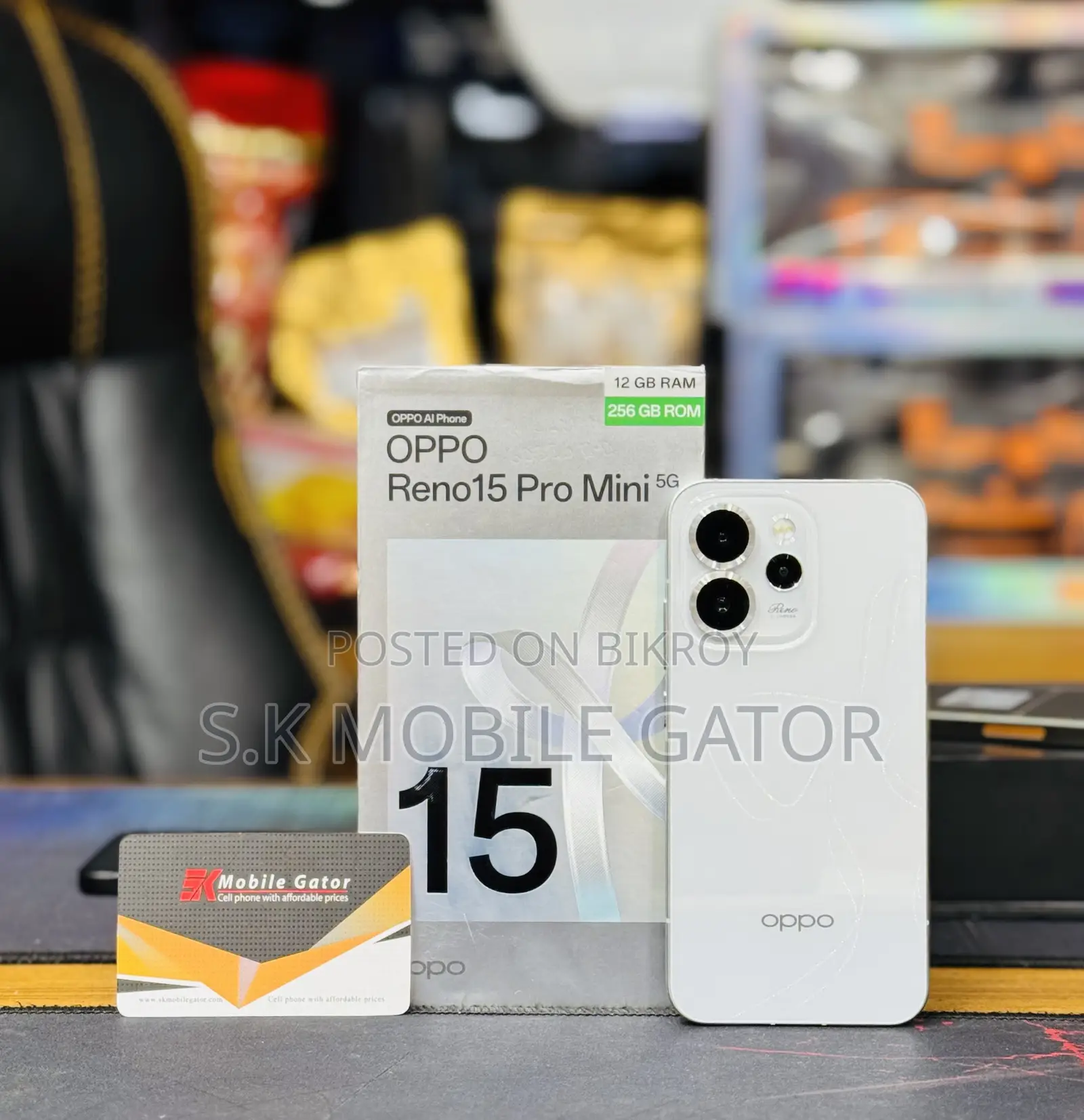 Oppo Reno15 Pro Mini 5G 256 GB White