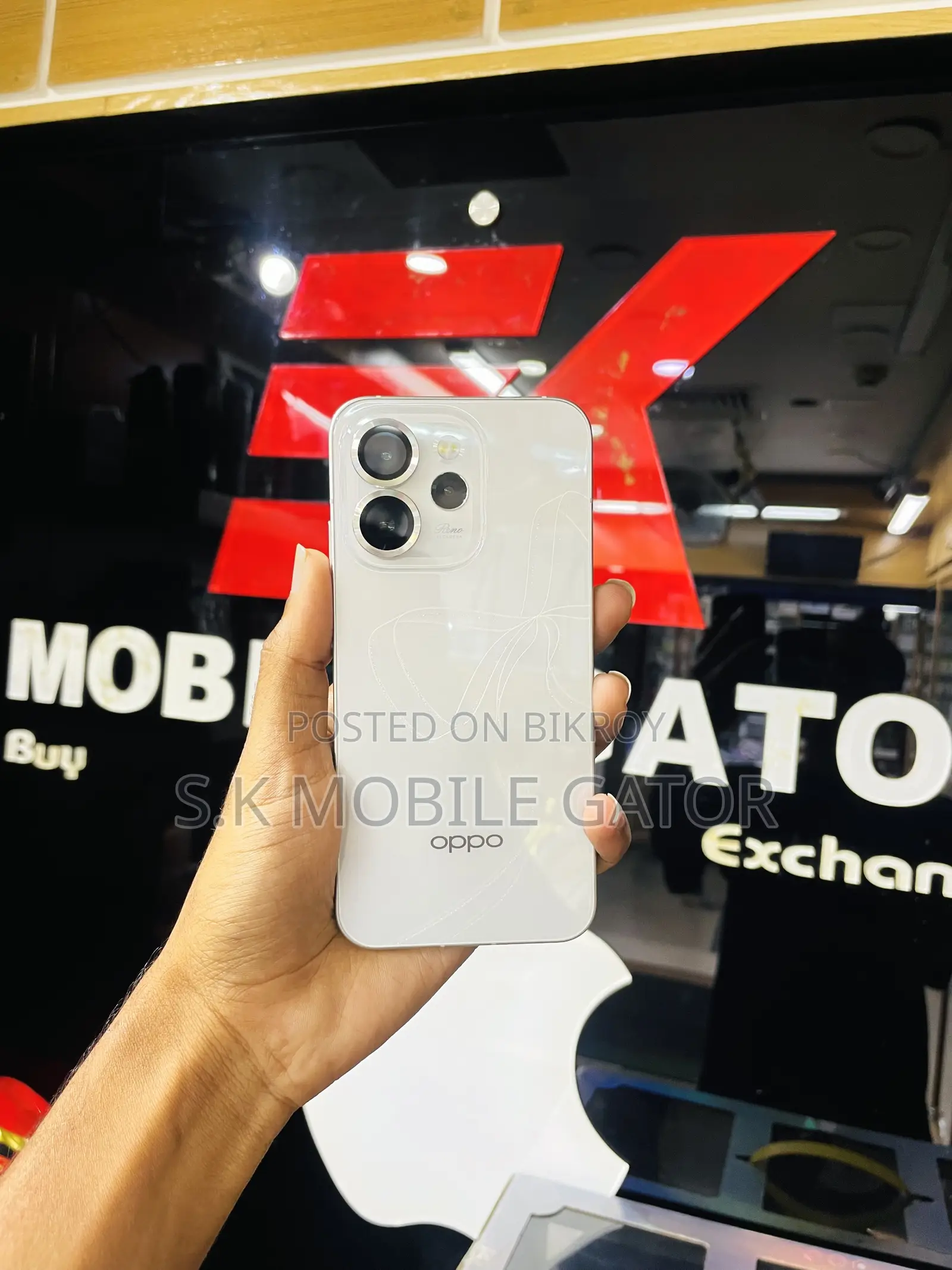 Oppo Reno15 Pro Mini 5G 256 GB White
