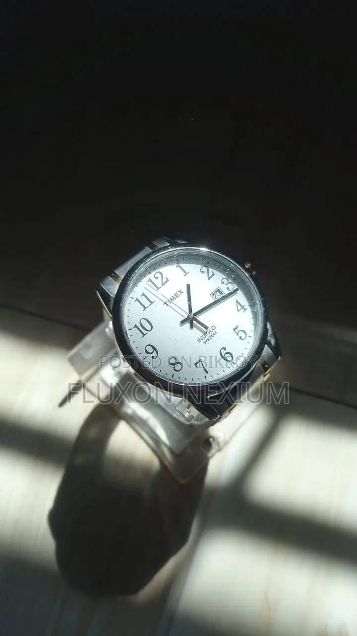 Timex Indiglo WR30M. Imported From USA. Flexible Belt Watch