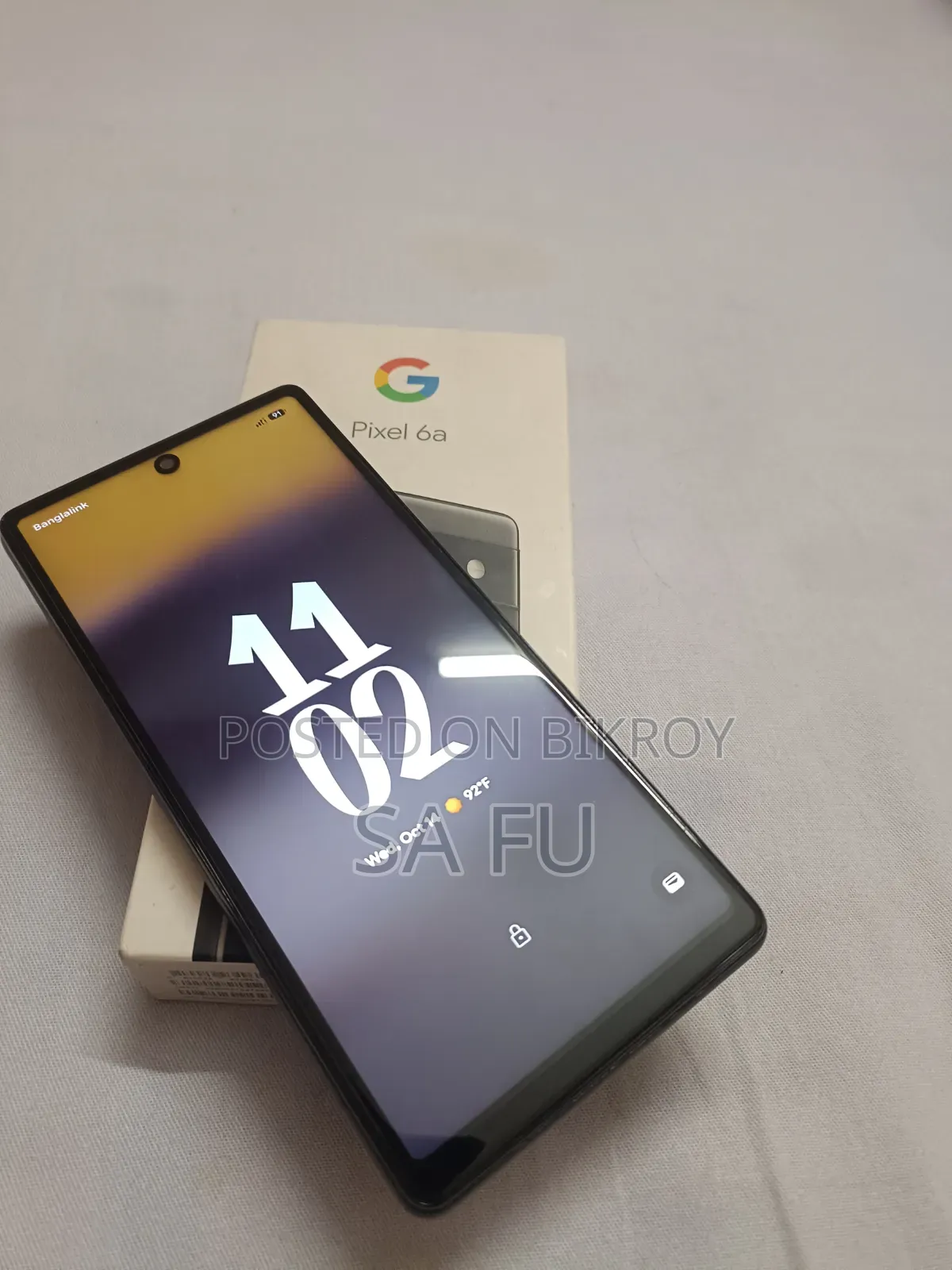 Google Pixel 6a 128 GB Black