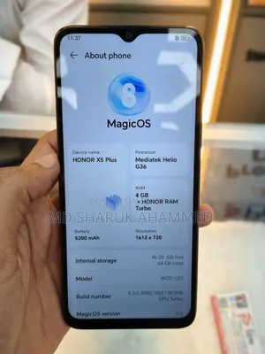 Honor X5c Plus 64 GB Black