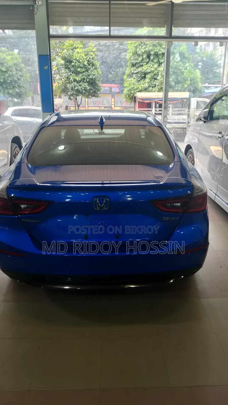New Honda Insight 2024 Blue