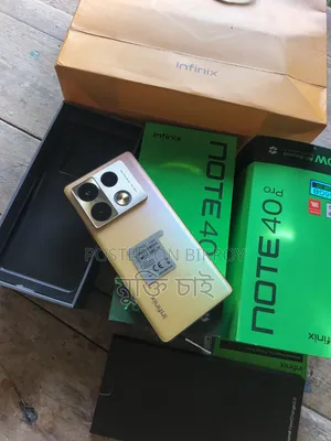 ইনফিনিক্স নোট ৪০ প্রো ২৫৬ জিবি হলুদ