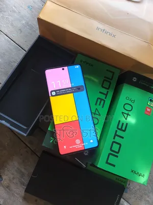 ইনফিনিক্স নোট ৪০ প্রো ২৫৬ জিবি হলুদ