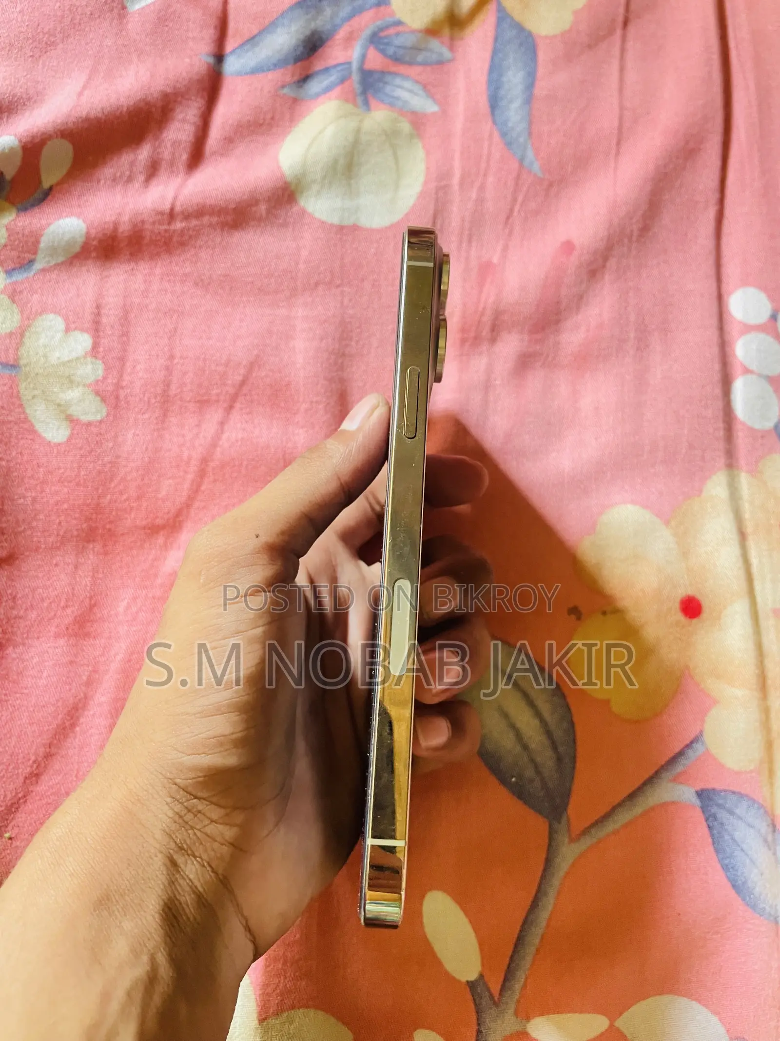 অ্যাপল আইফোন ১৩ প্রো ম্যাক্স ১২৮ জিবি রোজ গোল্ড