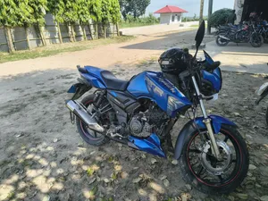 New TVS Apache RTR 160 2V 2017 Blue