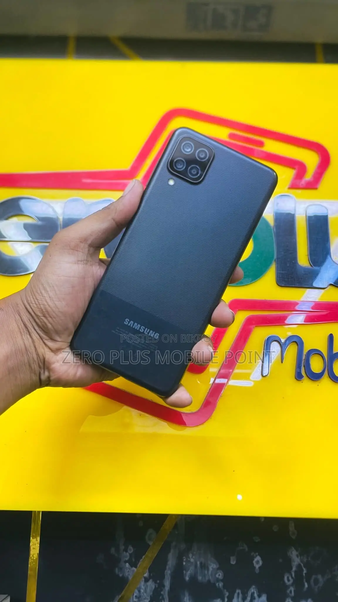 স্যামসাং গ্যালাক্সি এ১২ ১২৮ জিবি ব্ল্যাক