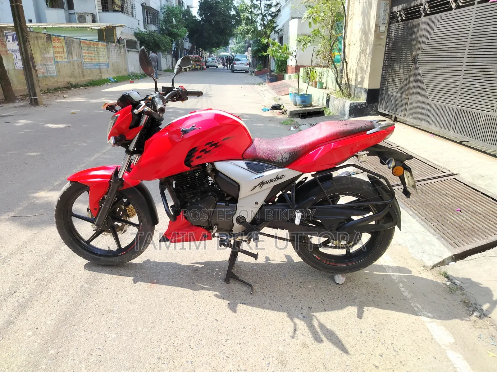টিভিএস অ্যাপাচি আরটিআর ১৬০ ৪ভি ২০২০ রেড