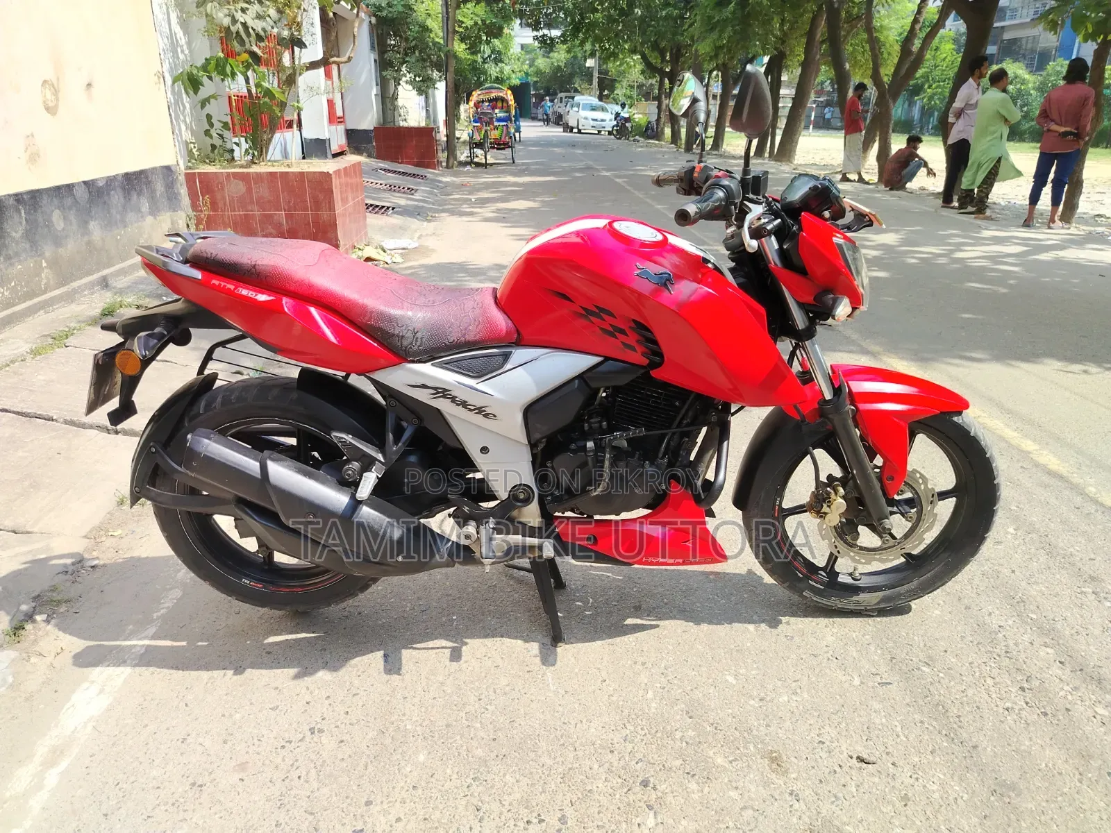 টিভিএস অ্যাপাচি আরটিআর ১৬০ ৪ভি ২০২০ রেড