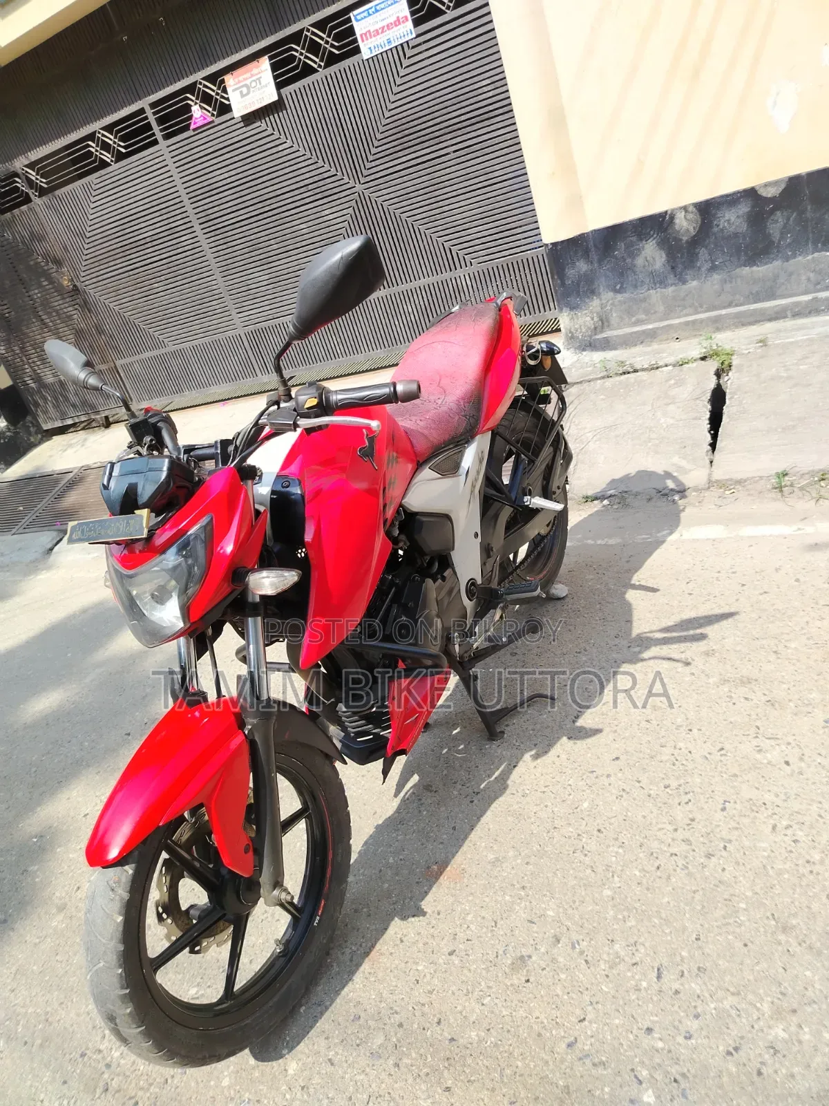 টিভিএস অ্যাপাচি আরটিআর ১৬০ ৪ভি ২০২০ রেড