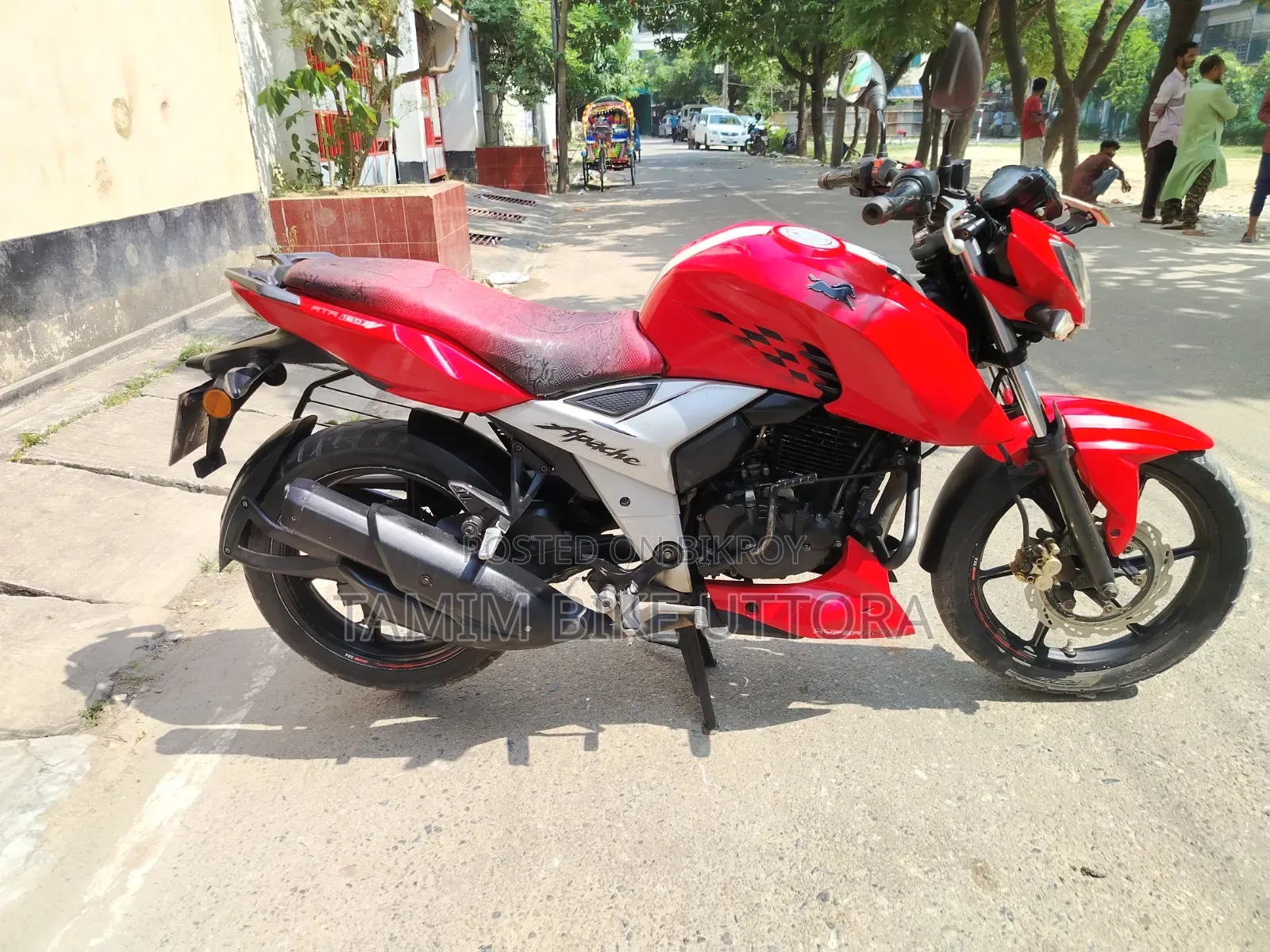 টিভিএস অ্যাপাচি আরটিআর ১৬০ ৪ভি ২০২০ রেড