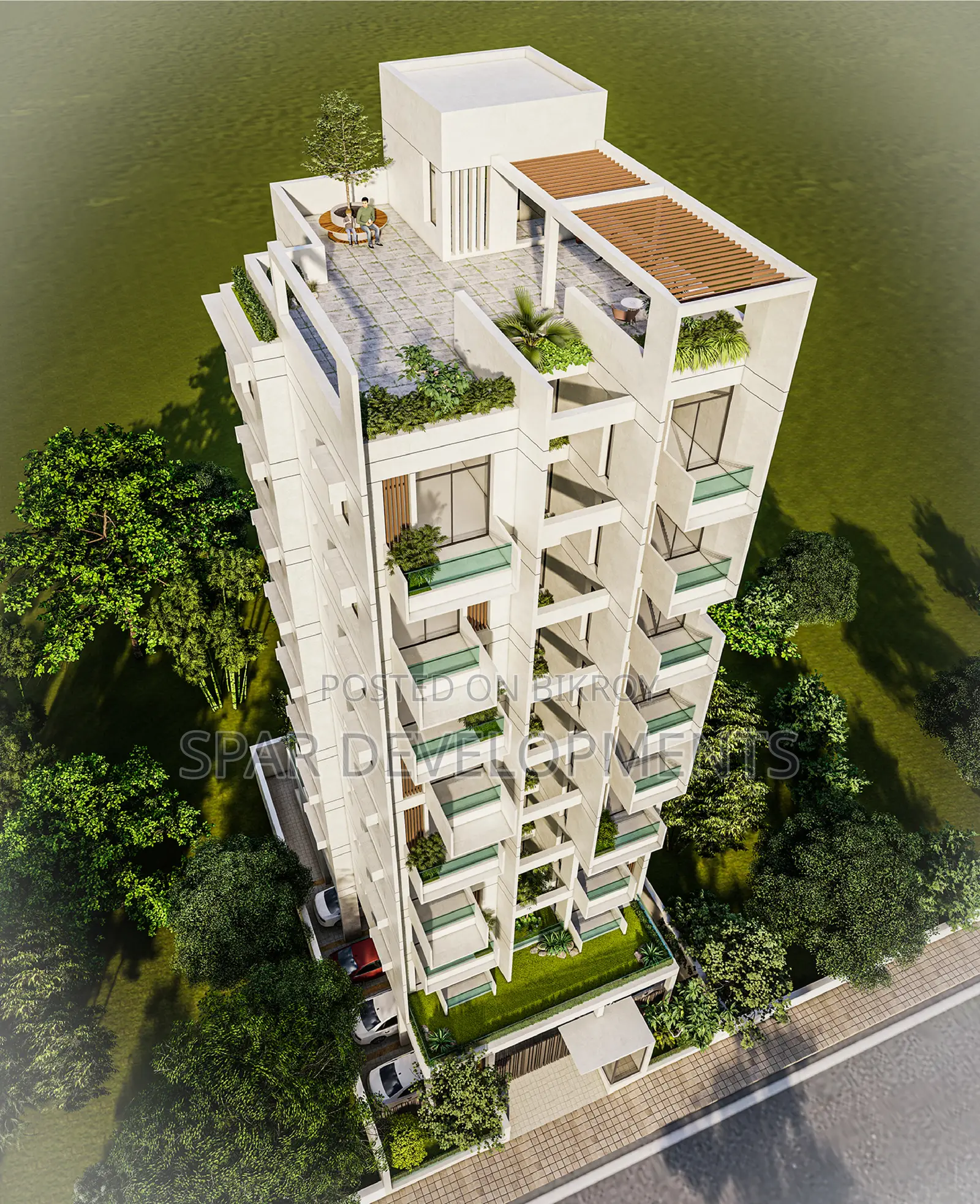 ৩ বেডরুমের অ্যাপার্টমেন্ট স্পার মাদানি হাইটস, বসুন্ধরা, ব্লক আই