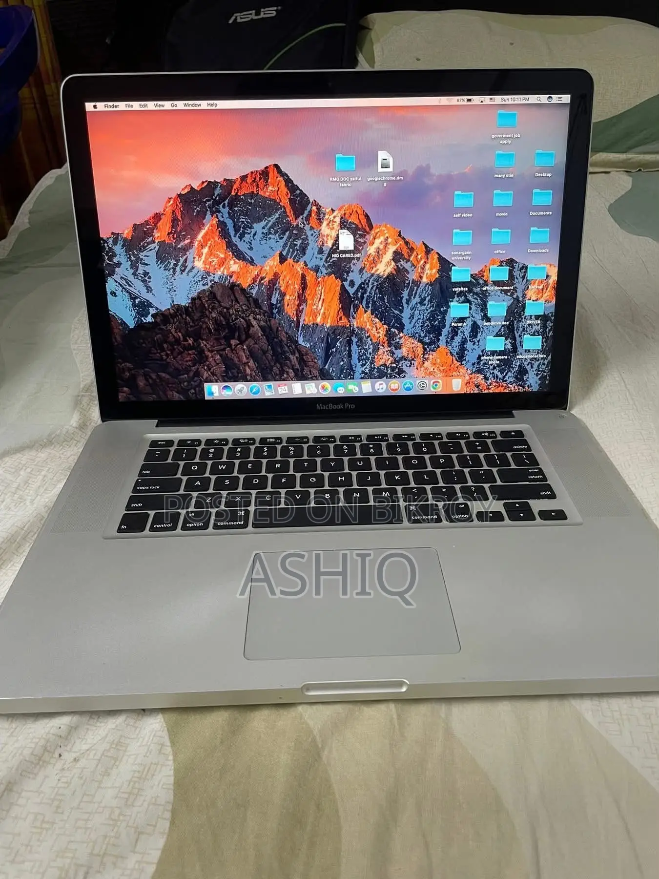 Laptop Apple MacBook 2012 8GB Intel Core i7 SSD 512GB