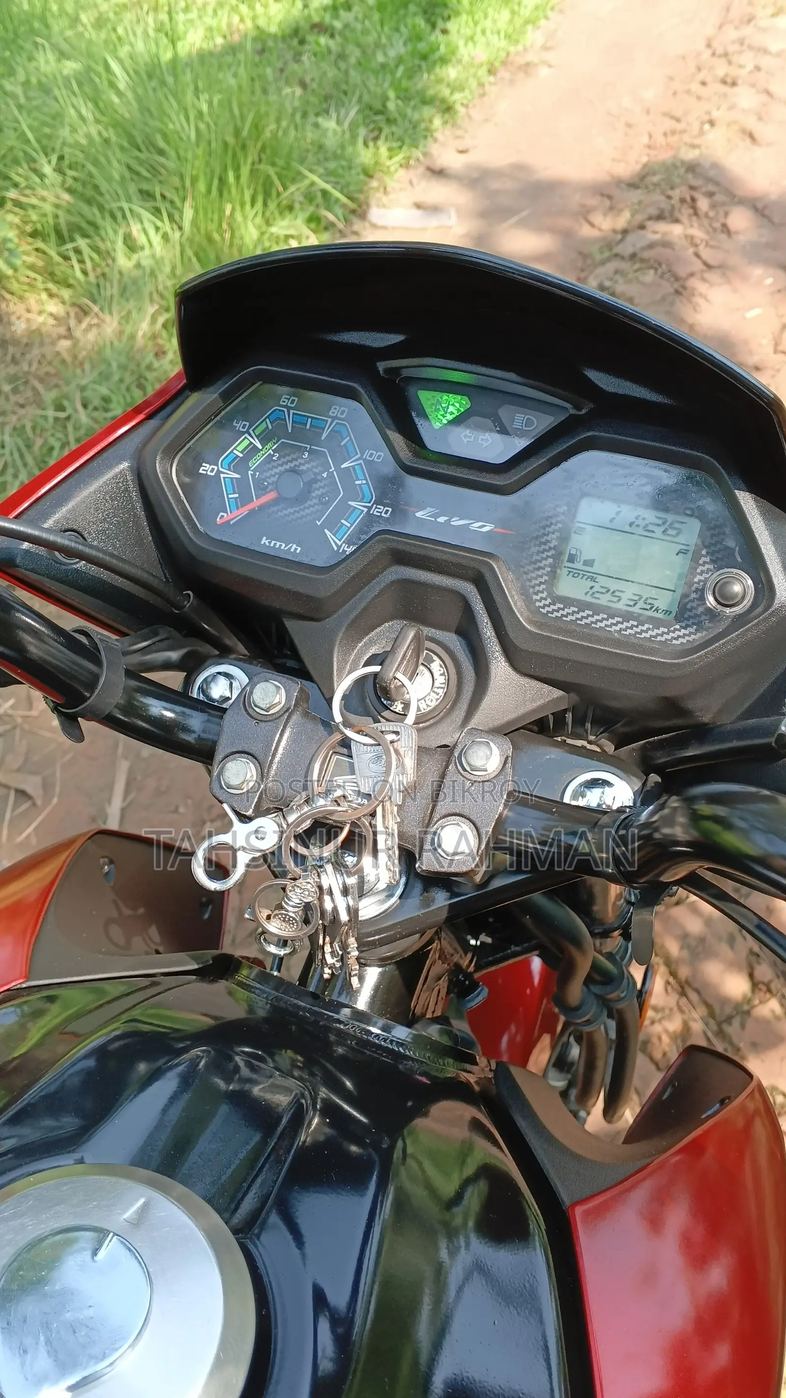 Honda Livo 2025 Red