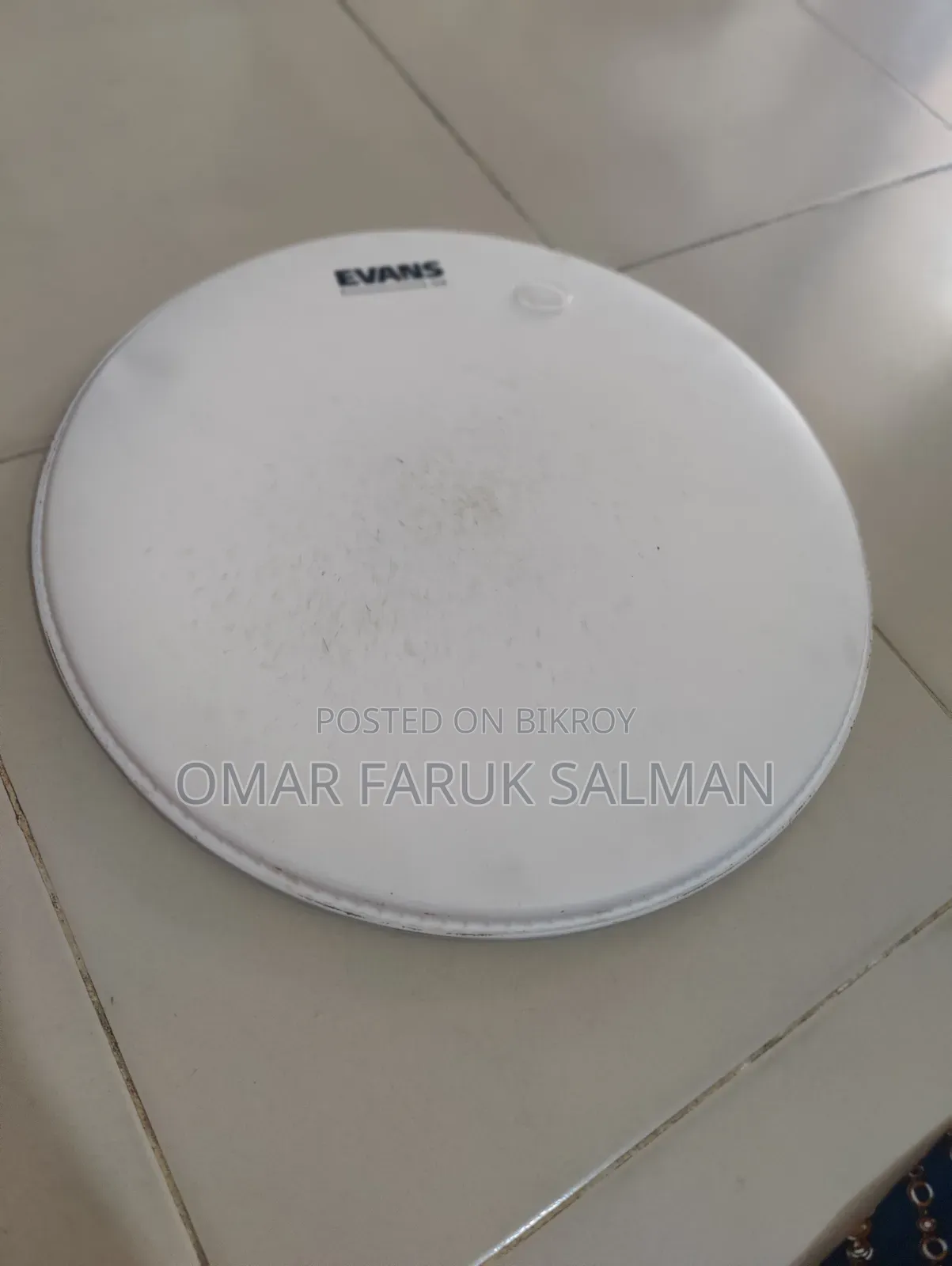 ১ টম ১২ ইঞ্চি ড্রাম স্কিন