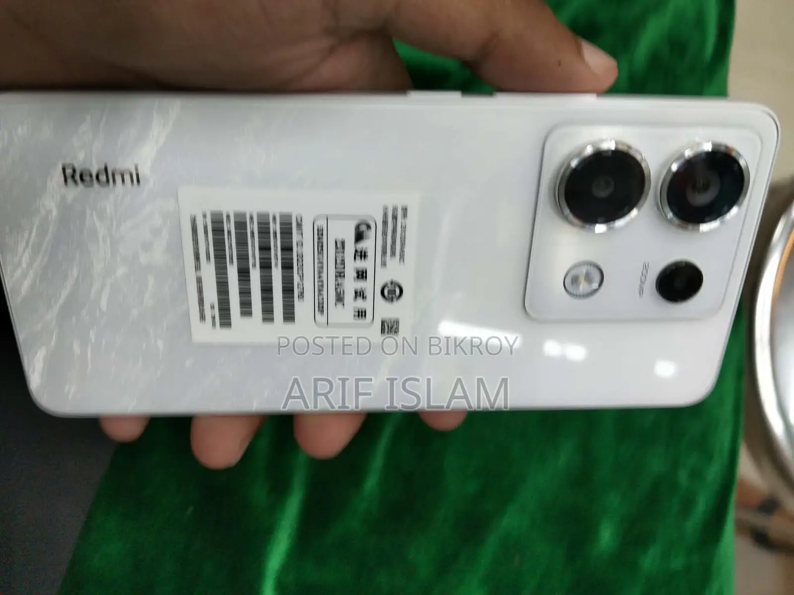 নিউ শাওমি রেডমি নোট ১৩ ২৫৬ জিবি হোয়াইট