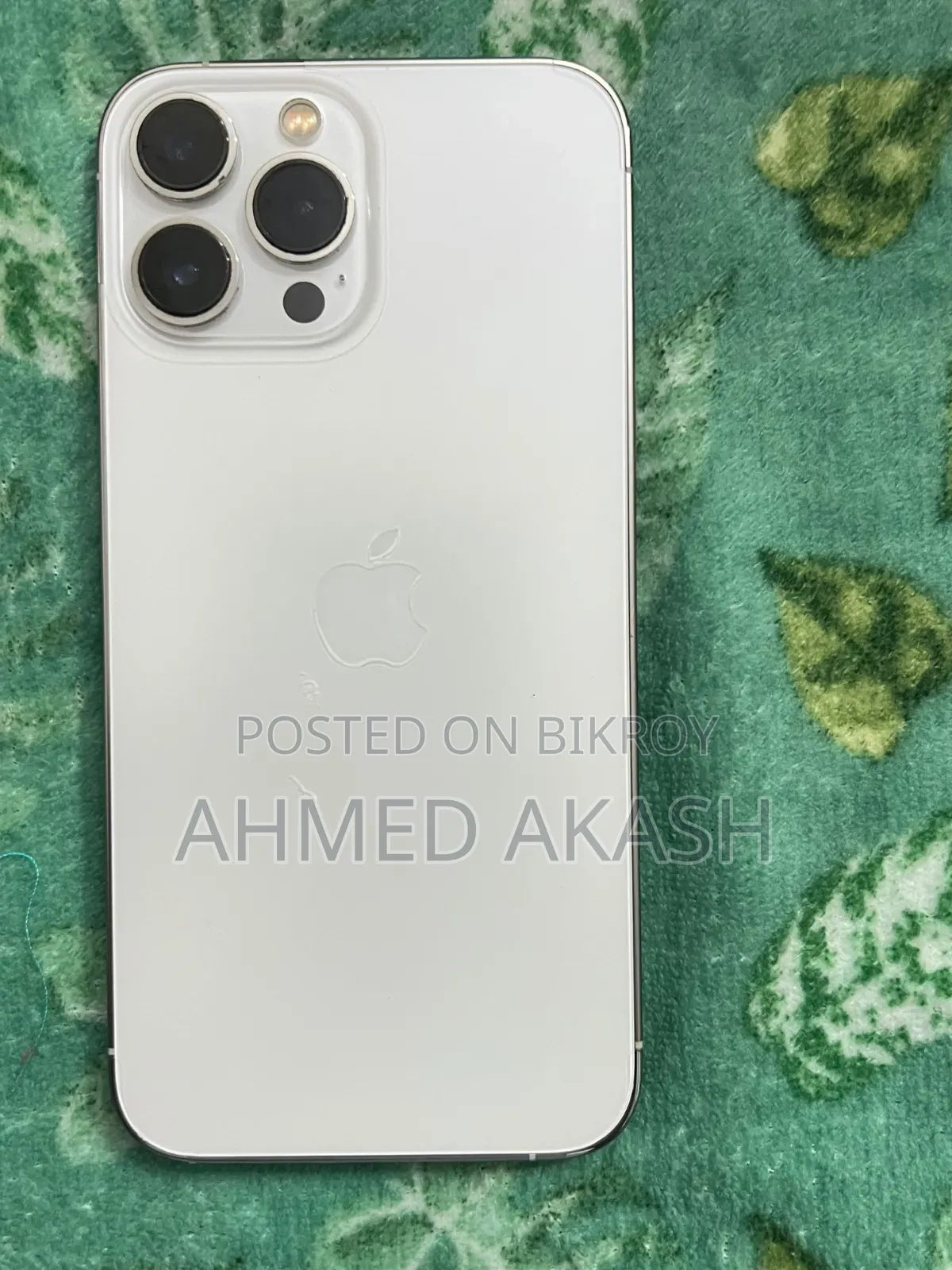 নতুন অ্যাপল আইফোন ১৩ প্রো ম্যাক্স ১২৮ জিবি সাদা