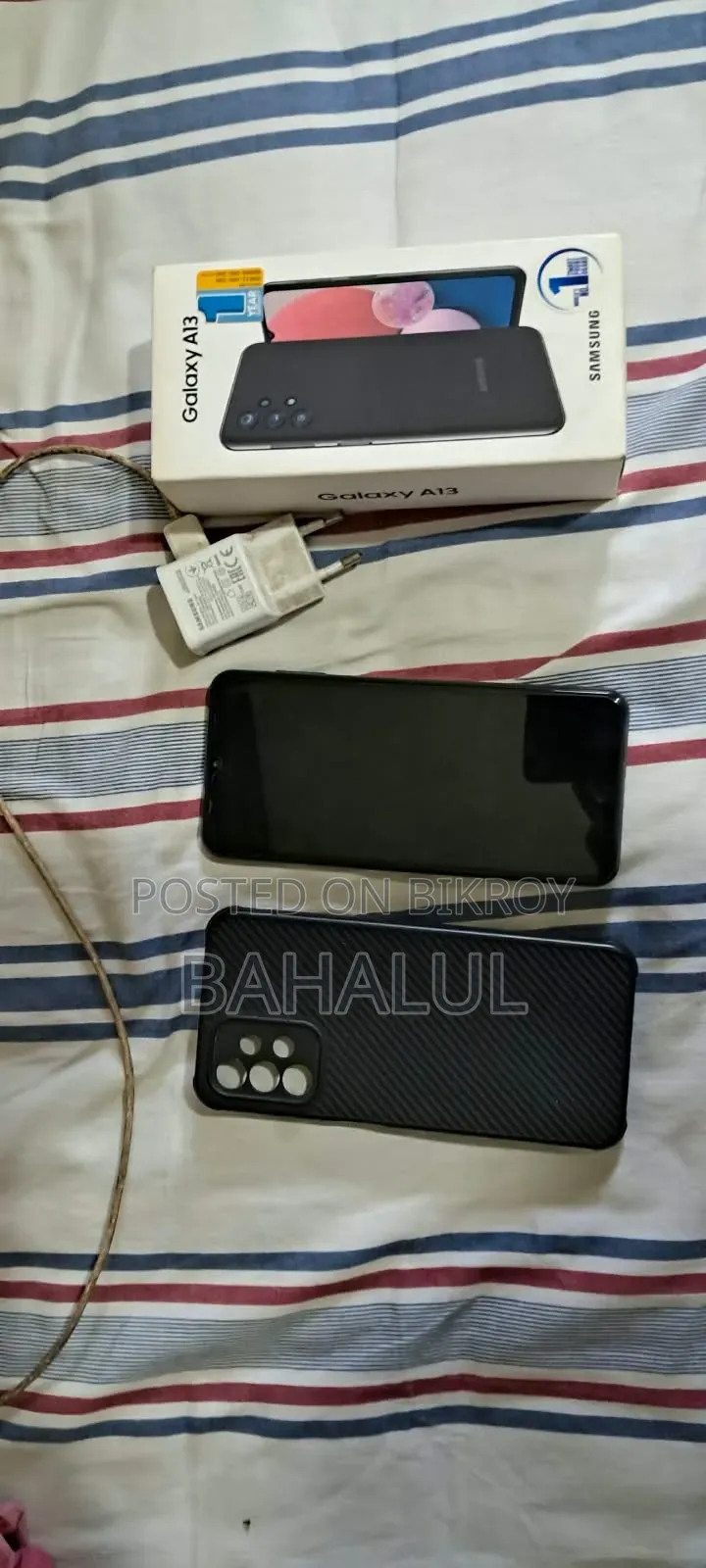 স্যামসাং গ্যালাক্সি এ১৩ ১২৮ জিবি কালো