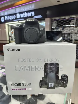 📸 Canon EOS 850D 4K Camera (Body Only)