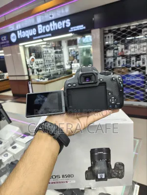 📸 Canon EOS 850D 4K Camera (Body Only)