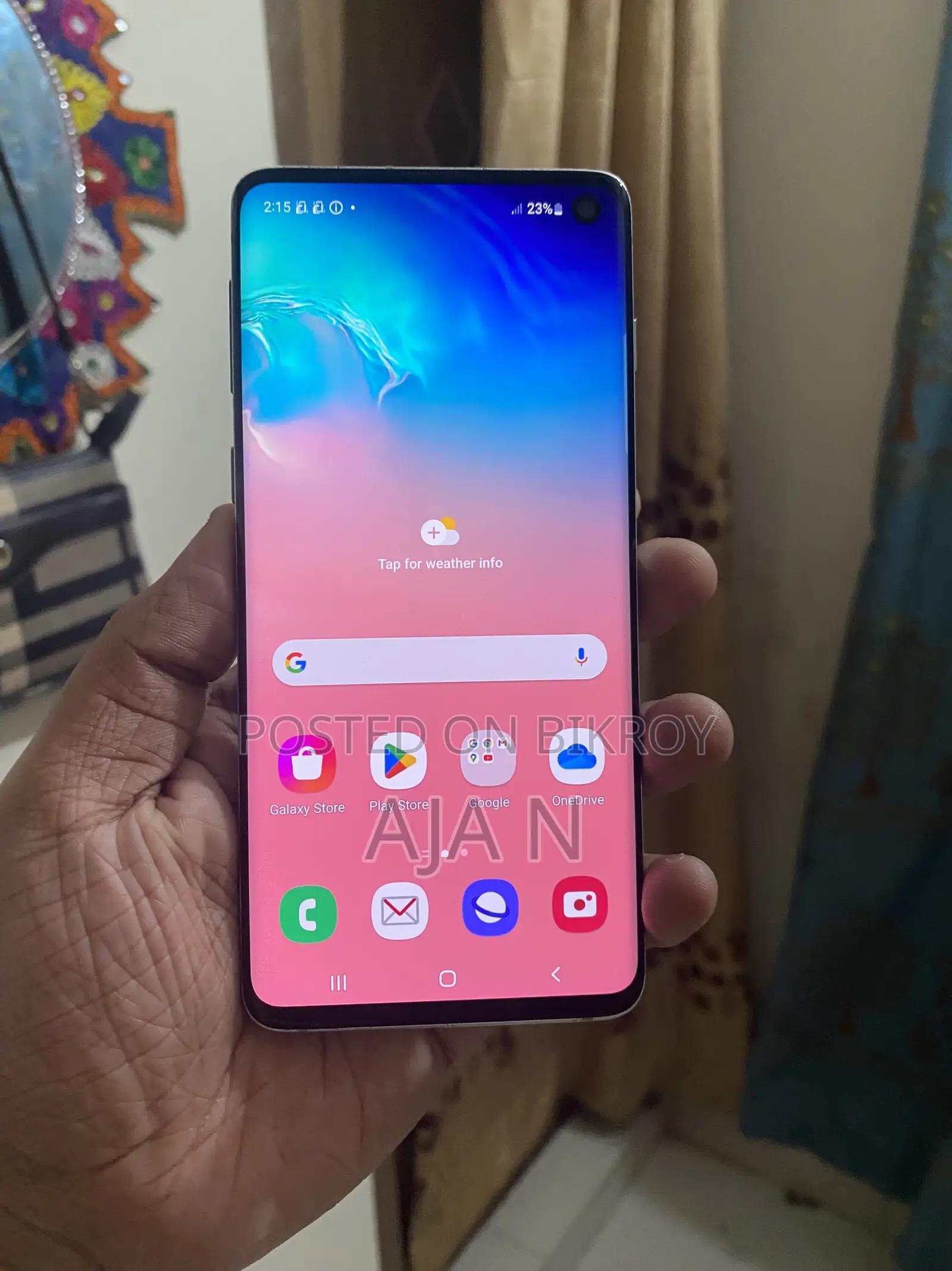 Samsung Galaxy S10 128 GB Blue