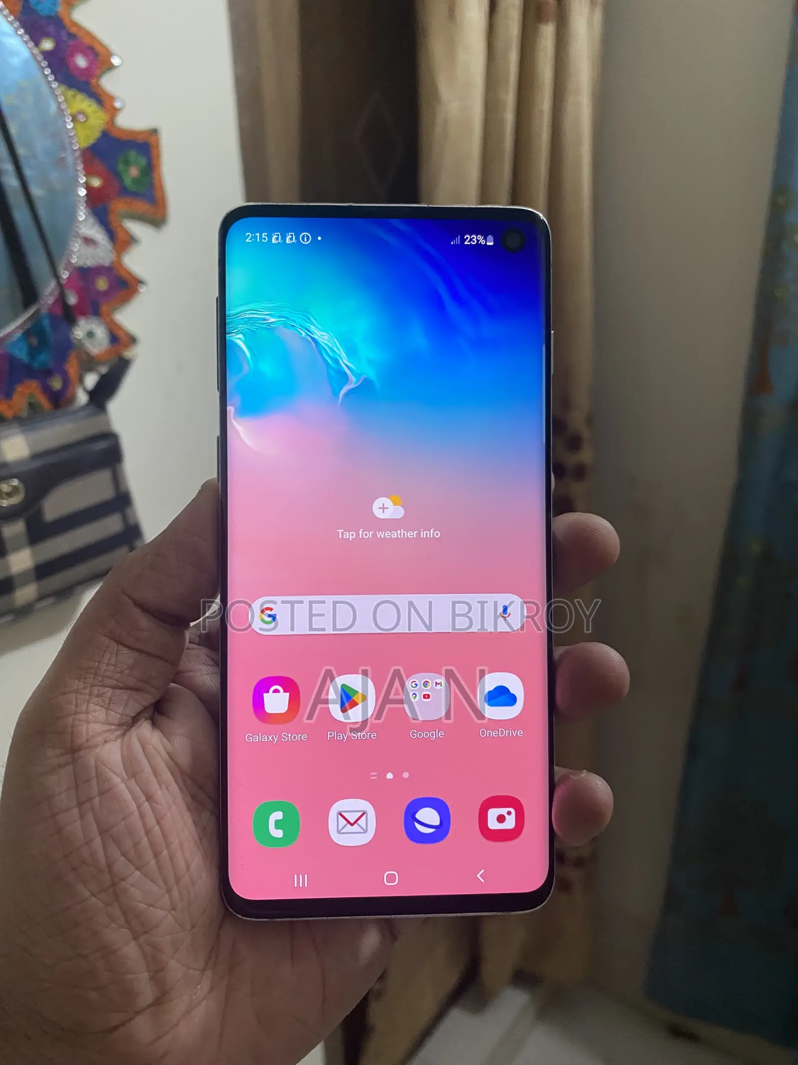 Samsung Galaxy S10 128 GB Blue