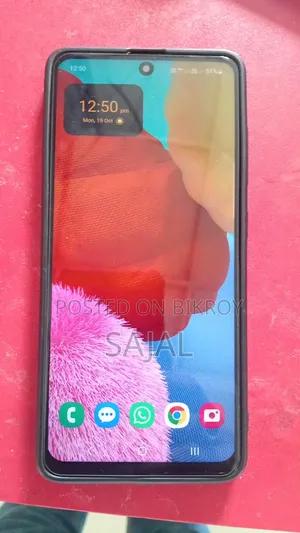 স্যামসাং গ্যালাক্সি এ৫১ ১২৮ জিবি কালো