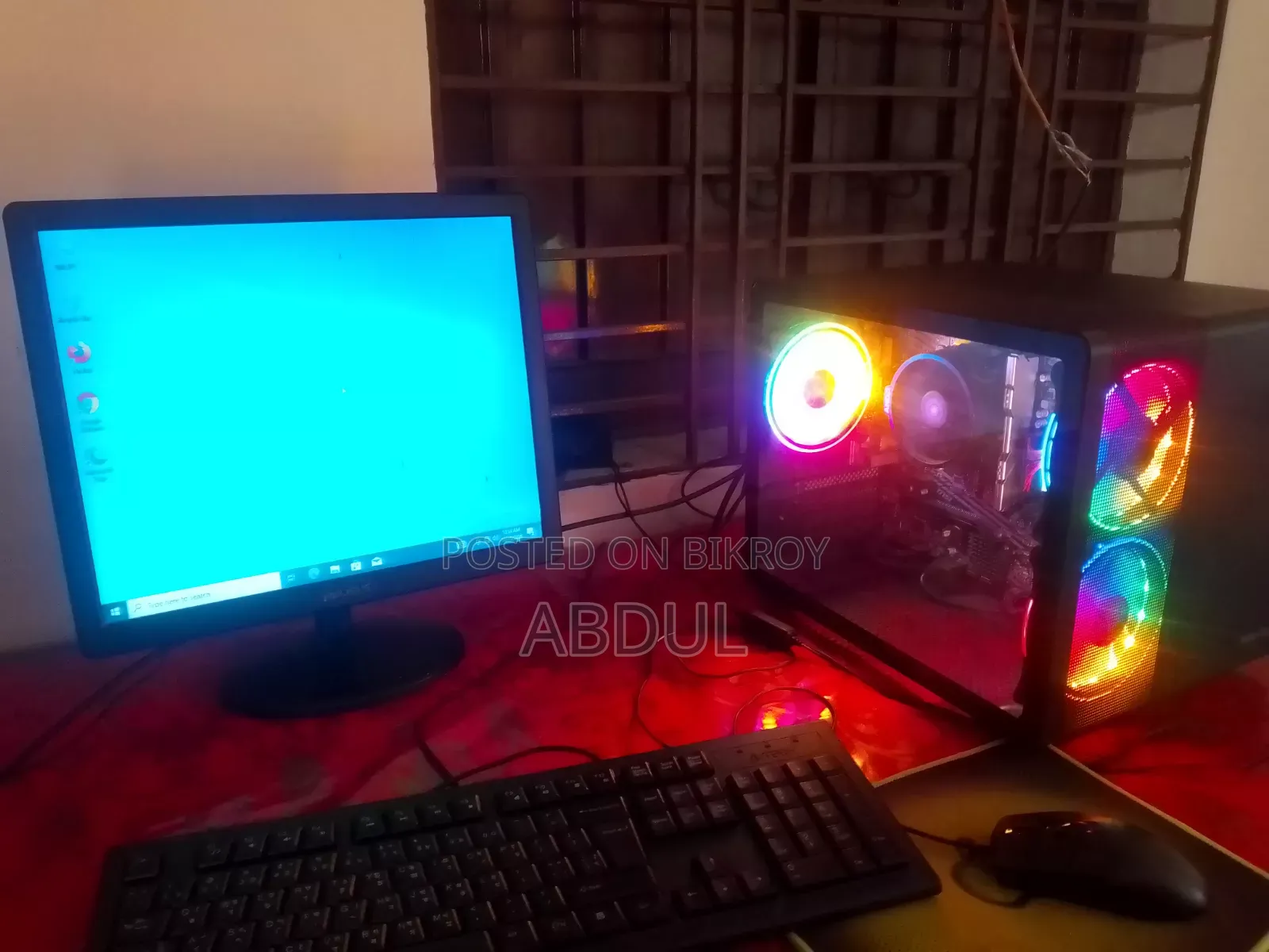 Desktop Computer MSI model 16GB AMD SSD 256GB