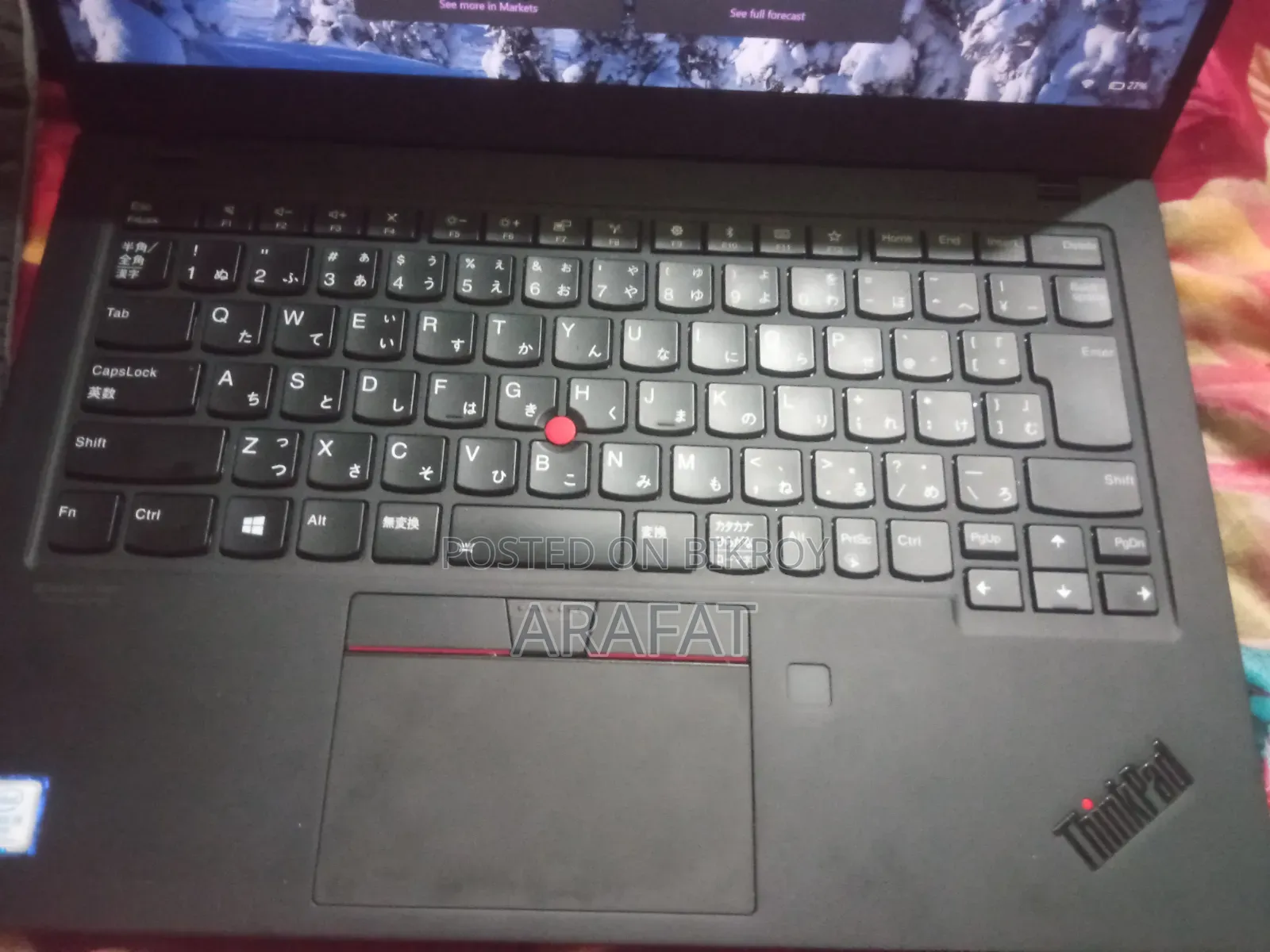 Laptop Lenovo ThinkPad X1 Carbon 8GB Intel Core i5 SSD 256GB