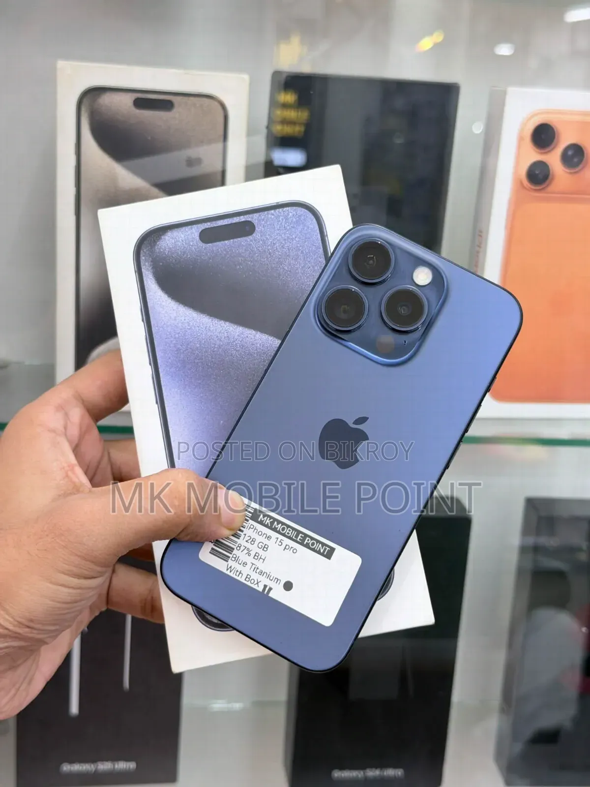 Apple iPhone 15 Pro 128 GB Blue