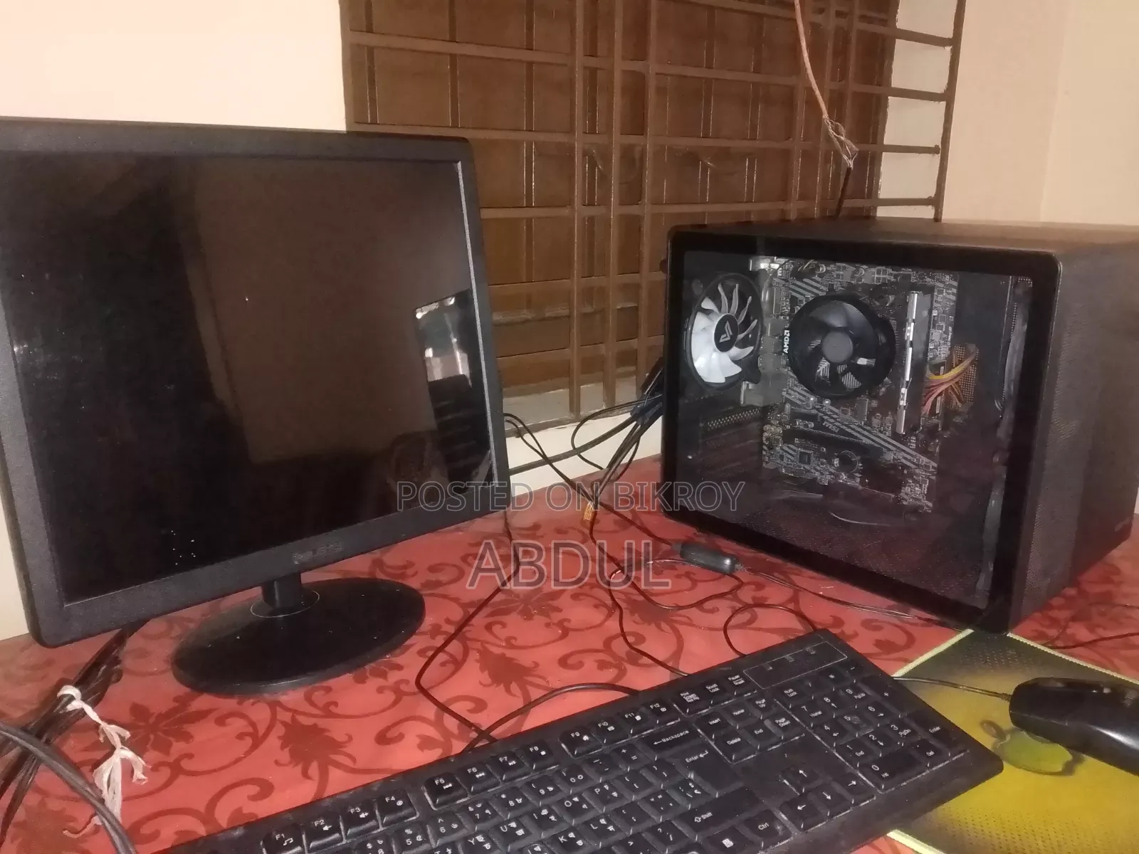 Desktop Computer MSI model 16GB AMD SSD 256GB