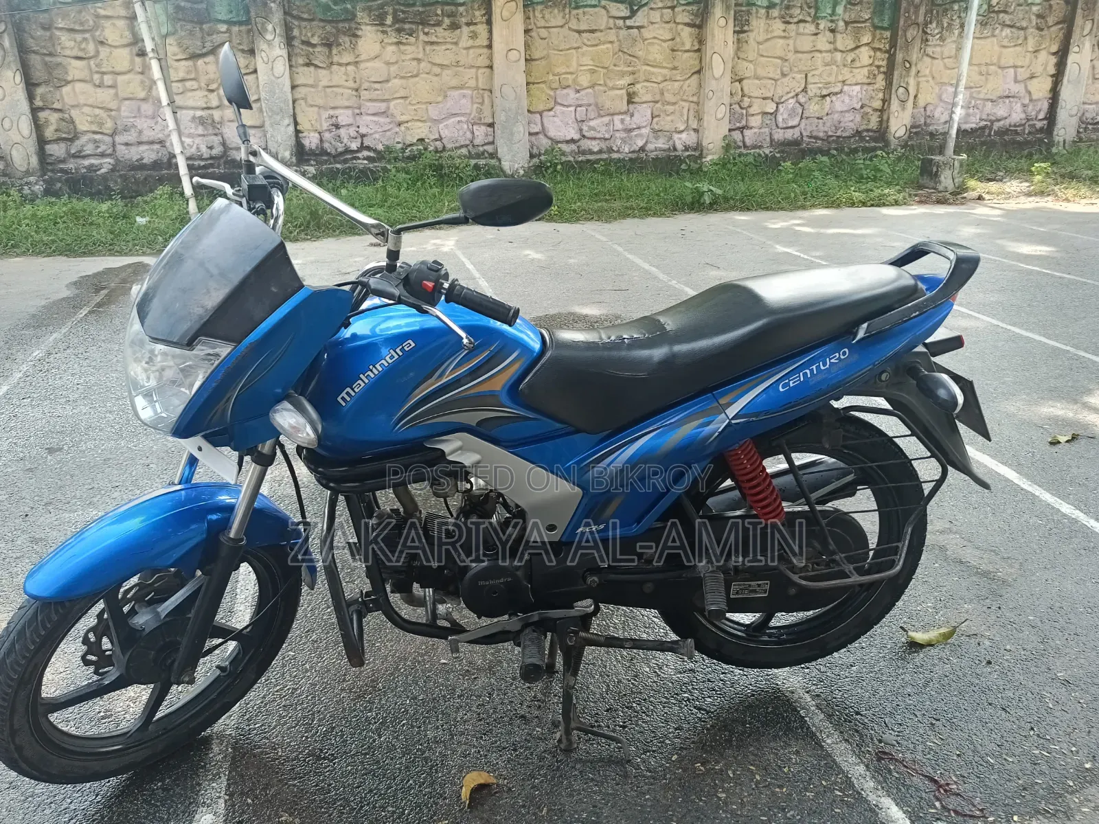 Mahindra Centuro 2018 Blue