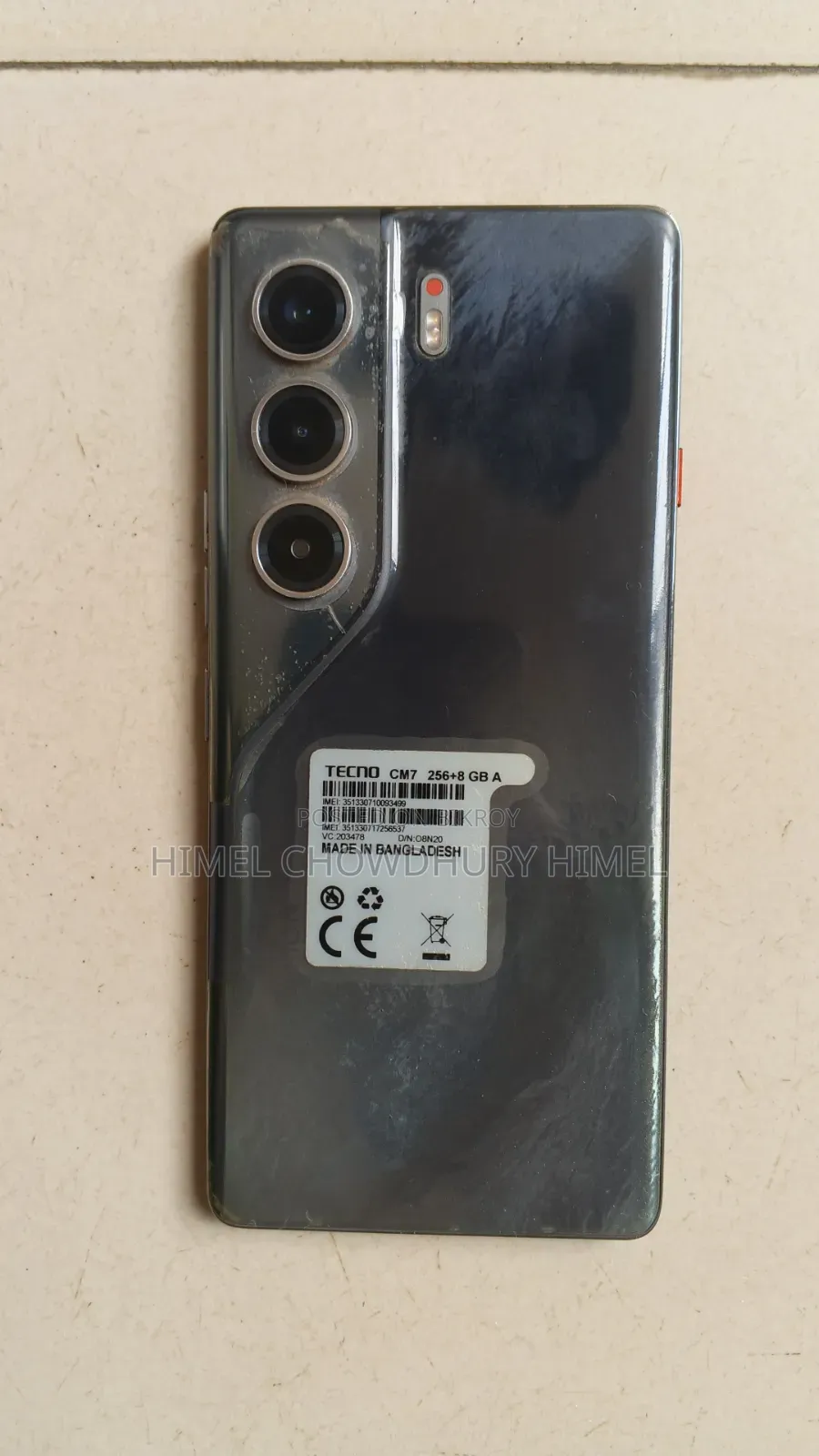Tecno Camon 40 256 GB Black
