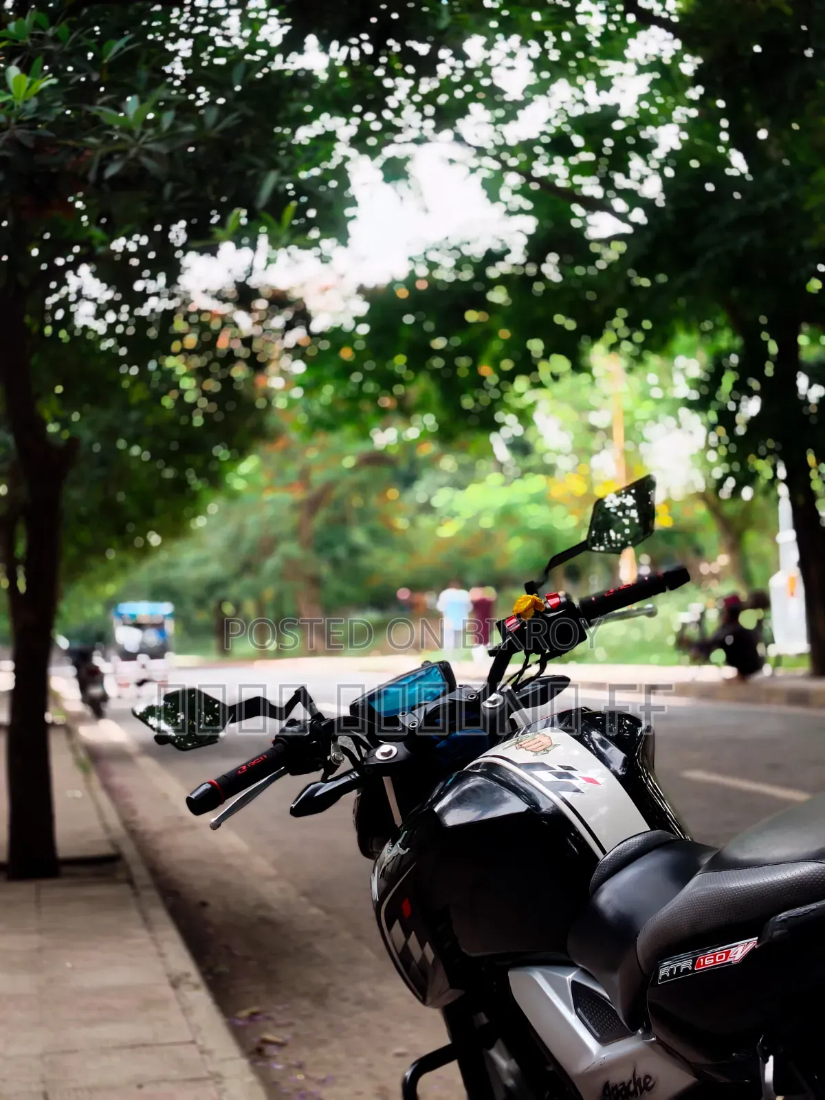 TVS Apache RTR 160 4V 2023 Black