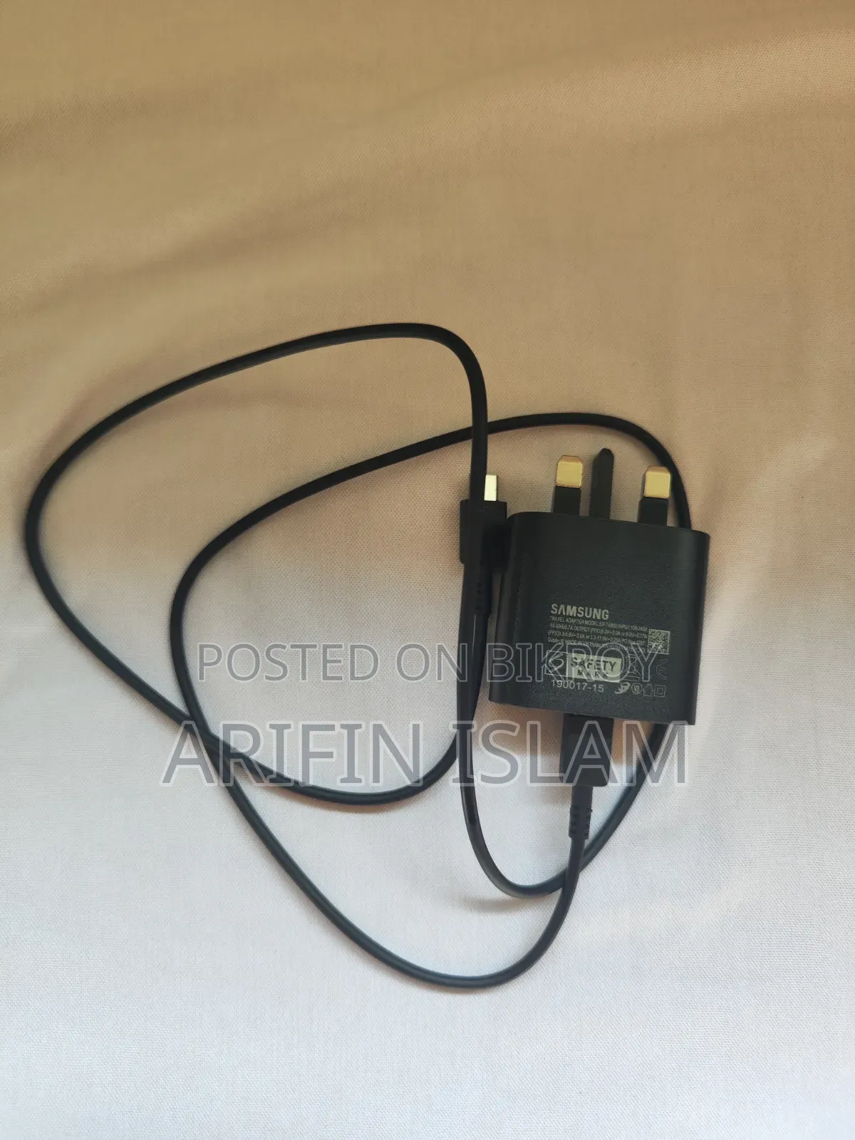 Samsung Original Charger (Super Fast Charging 25W)