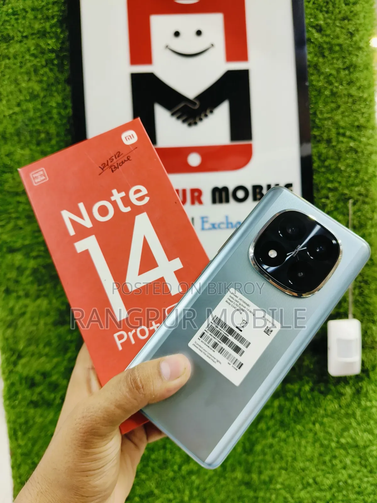 Xiaomi Redmi Note 14 Pro+ 5G 512 GB Blue