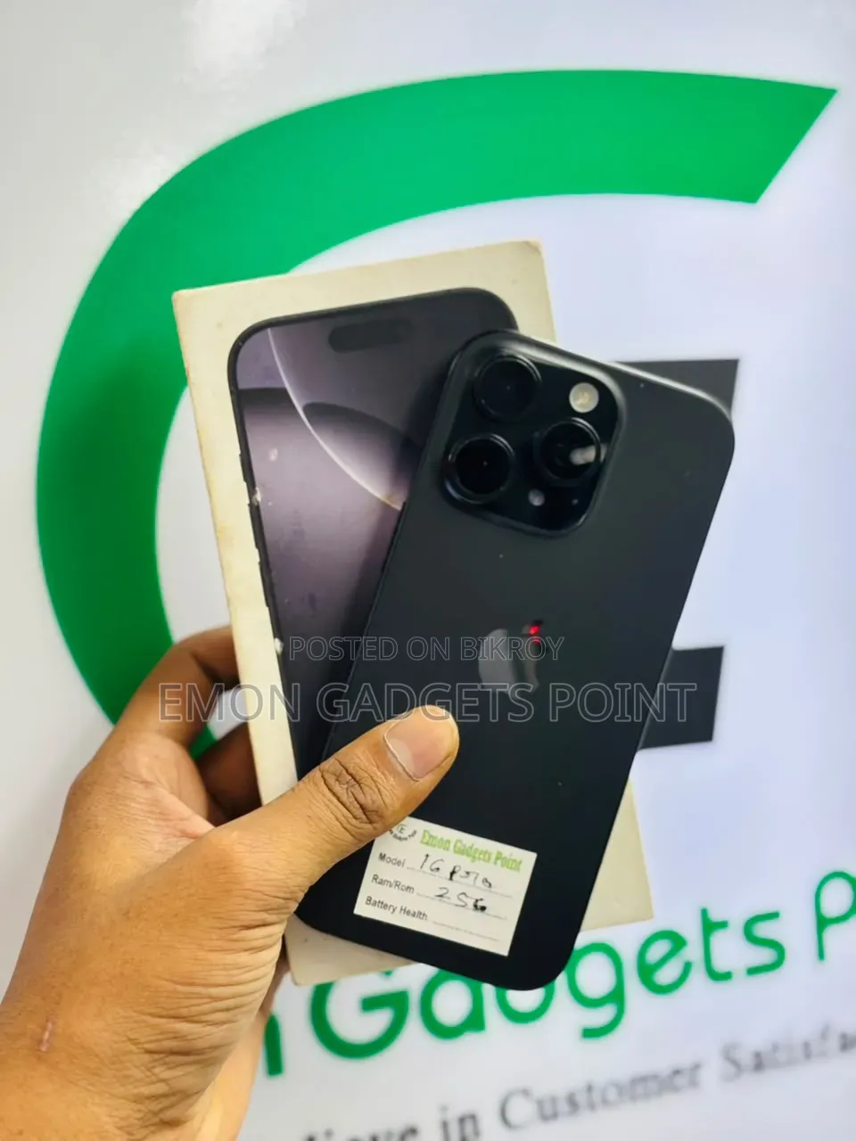 Apple iPhone 16 Pro 256 GB Black
